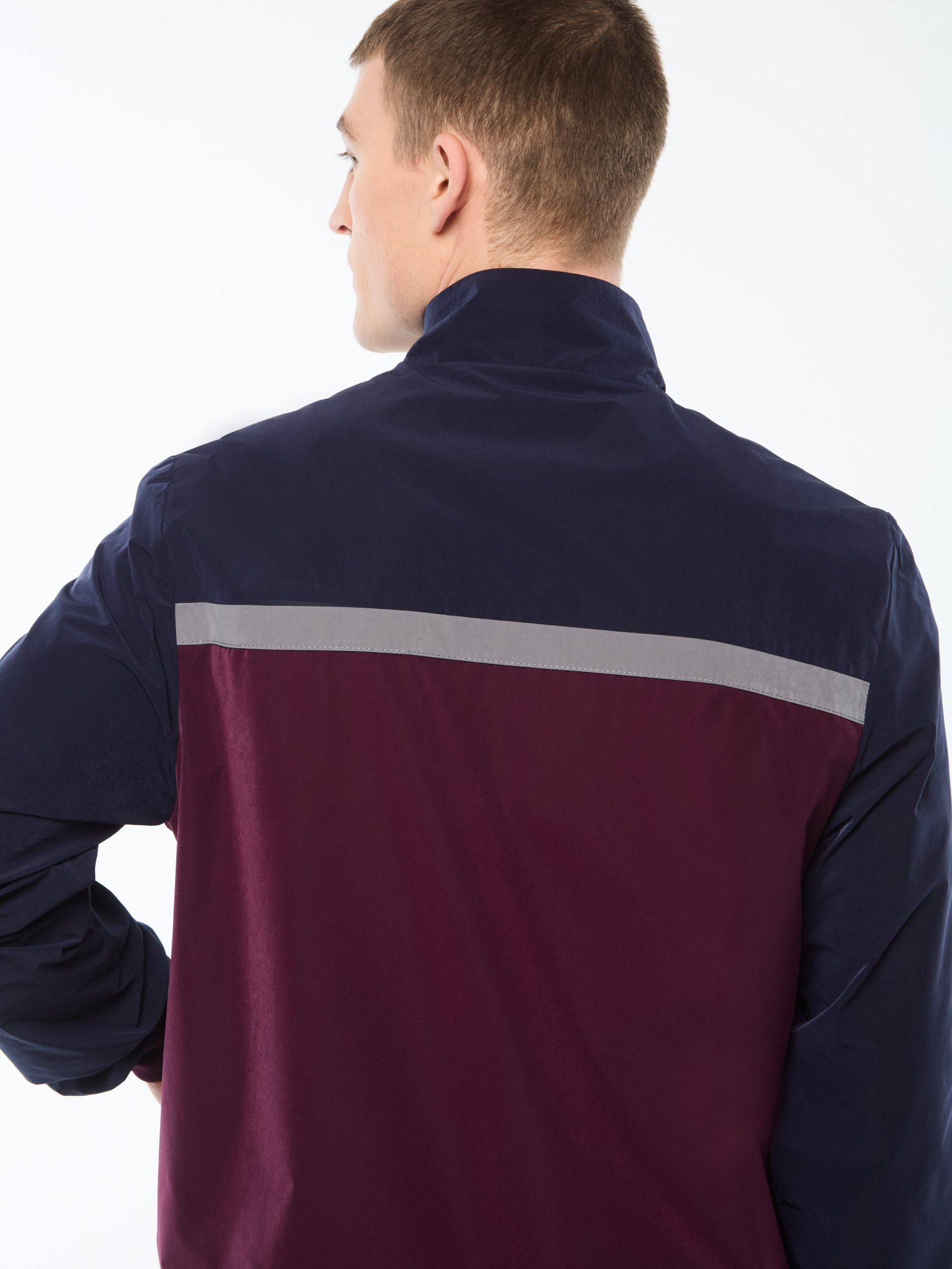 Portico Track Jacket- Maritime Blue - Image 6