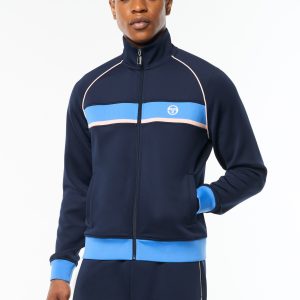 Lago Track Jacket- Maritime Blue