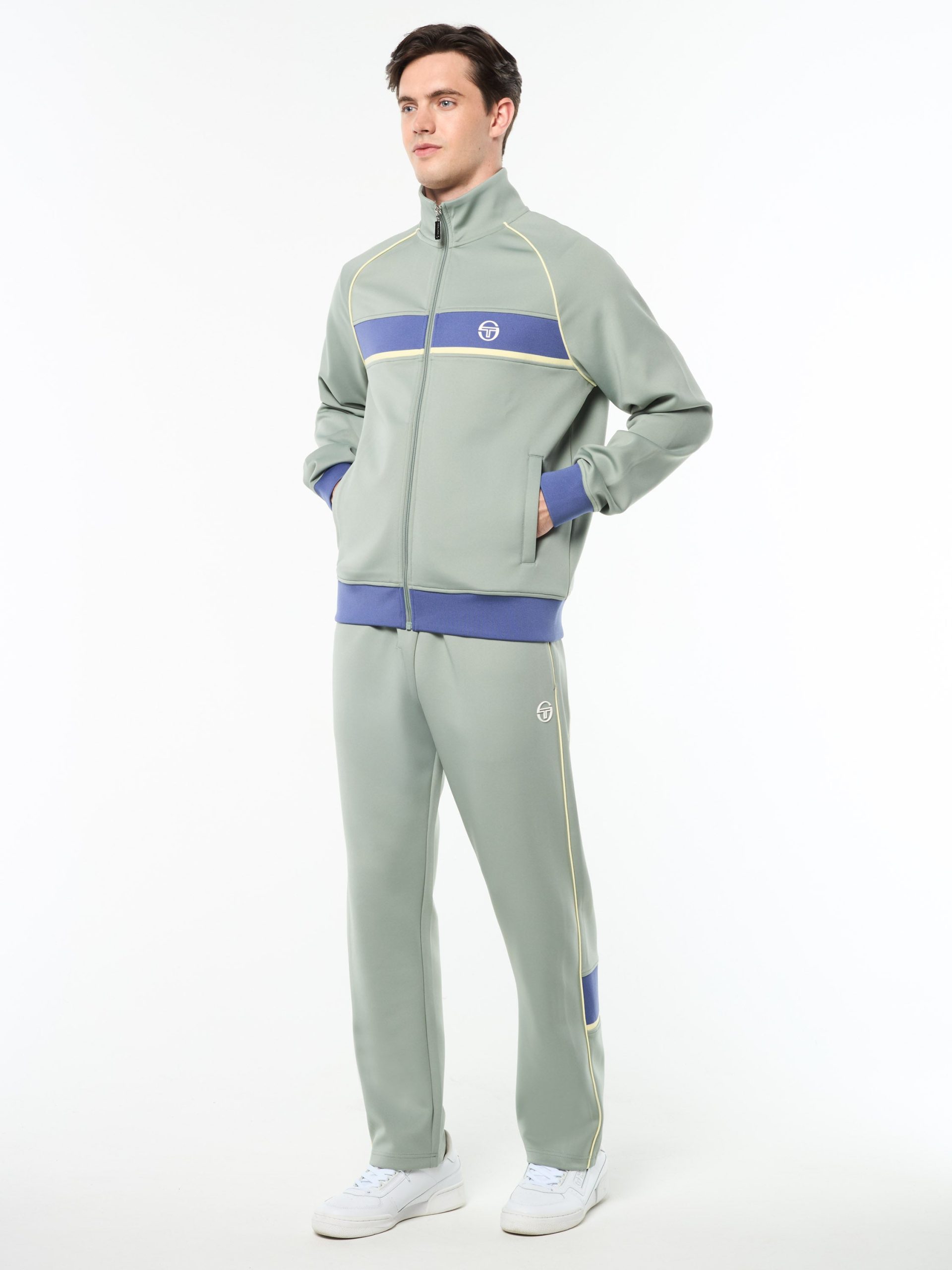 Lago Track Jacket- Slate Gray - Image 4