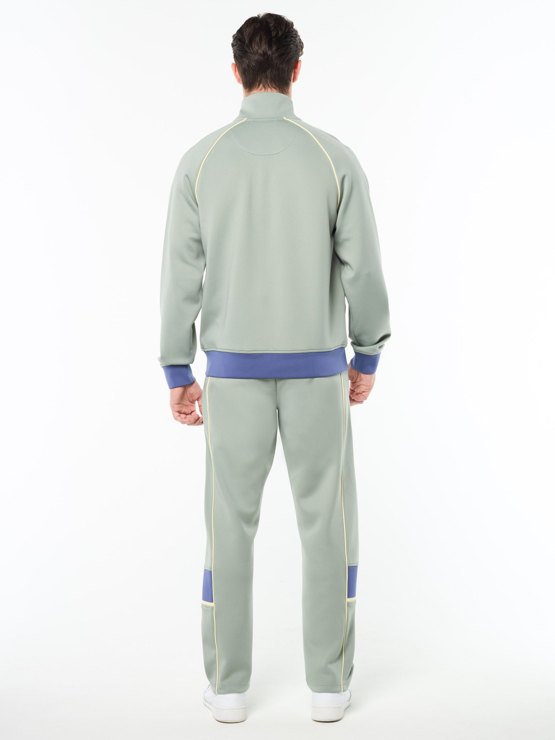 Lago Track Jacket- Slate Gray - Image 5