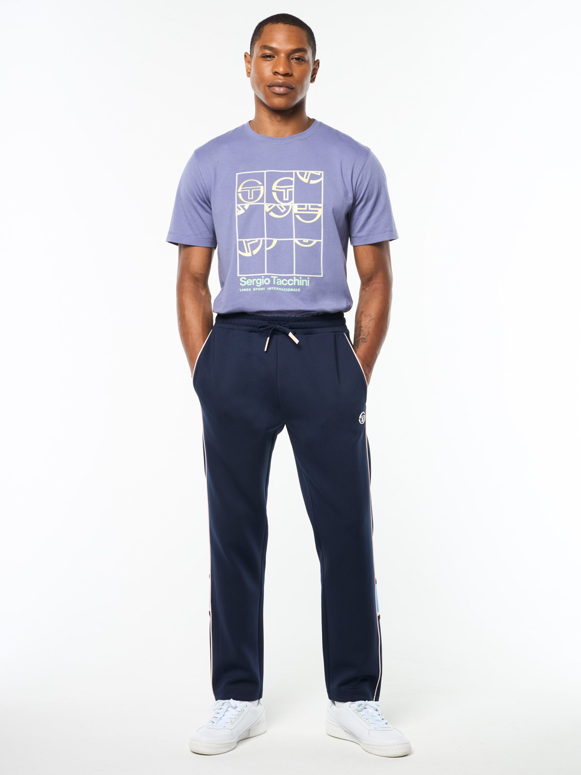 Lago Track Pant- Maritime Blue - Image 3