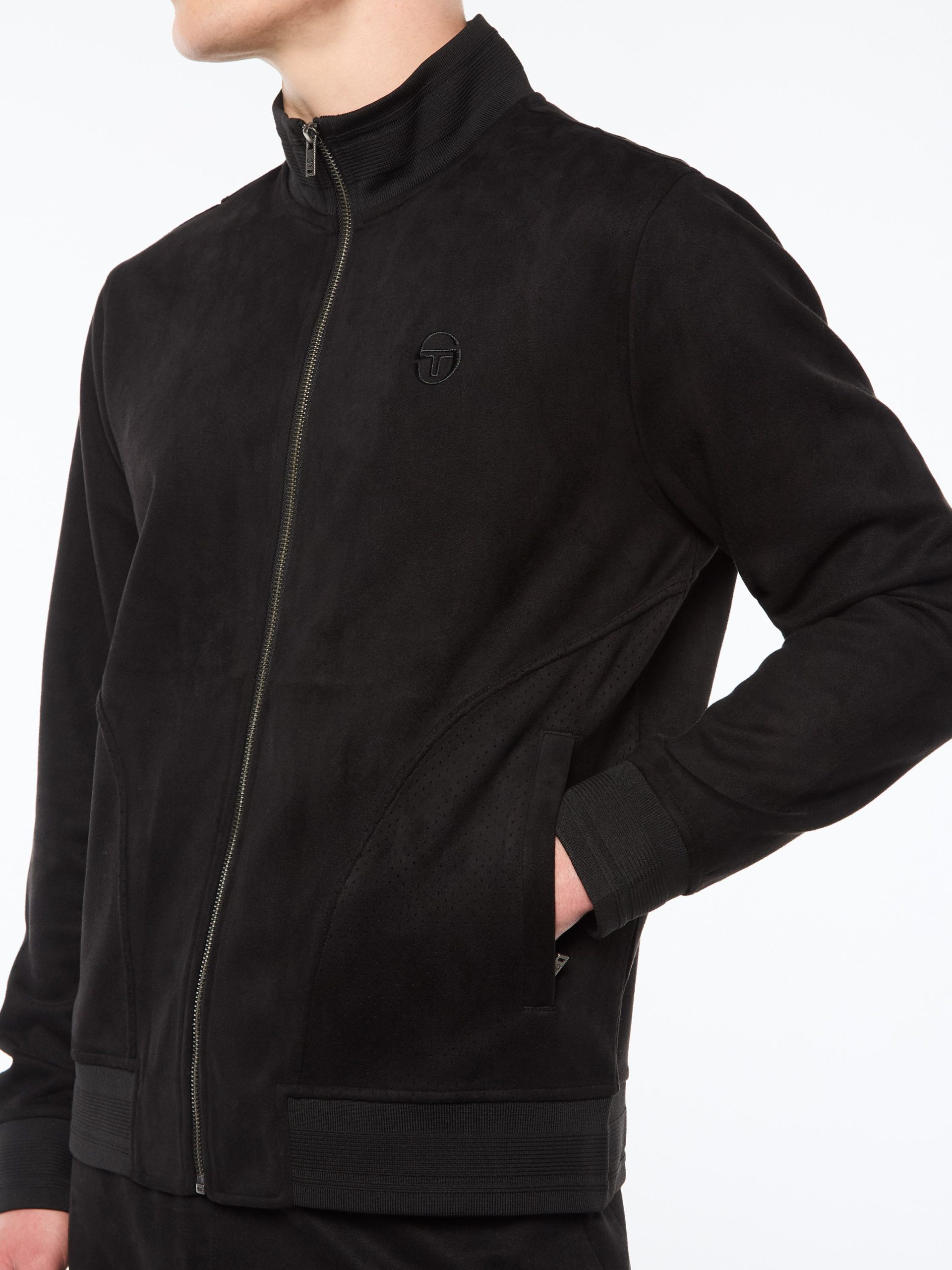 Camoscio Track Jacket- Black Beauty - Image 5