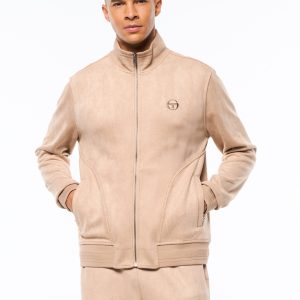 Camoscio Track Jacket- Humus