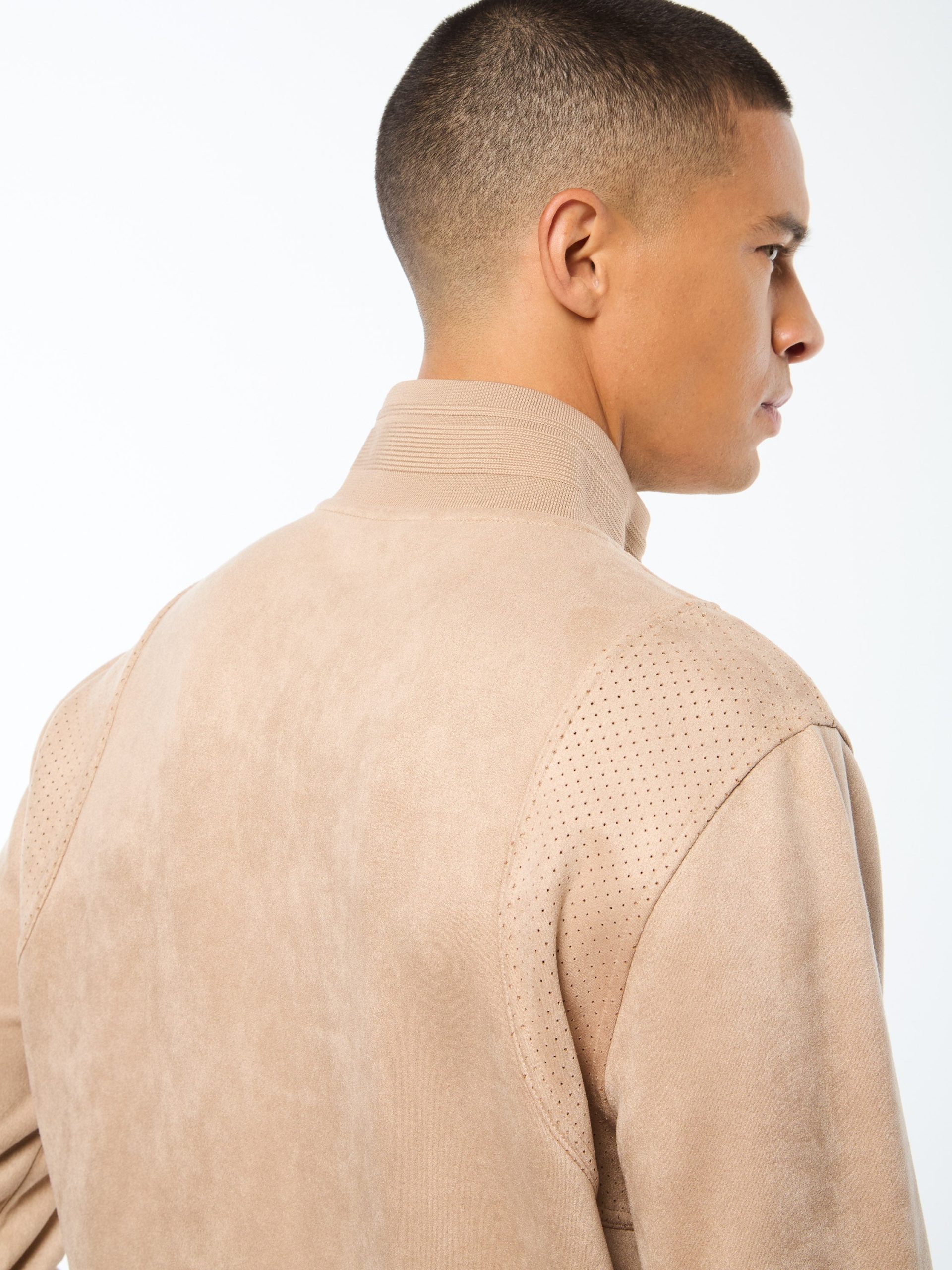 Camoscio Track Jacket- Humus - Image 3