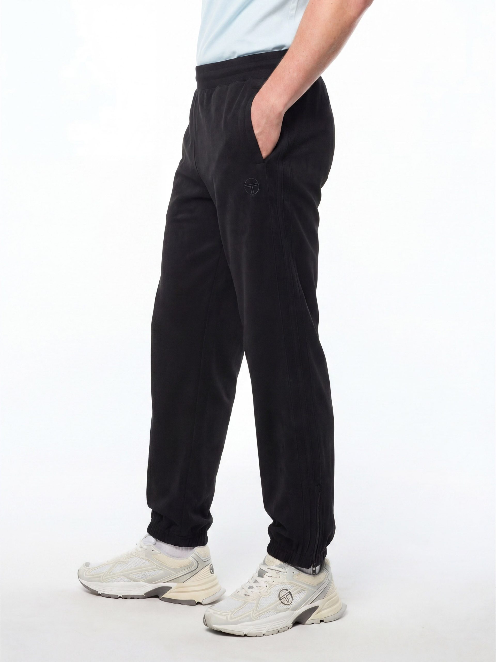 Camoscio Track Pant- Black Beauty