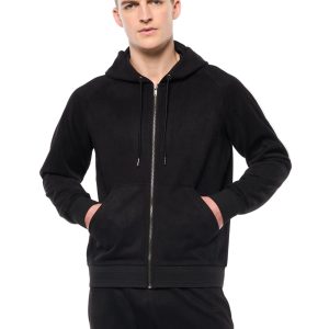 Camoscio Hoodie- Black Beauty