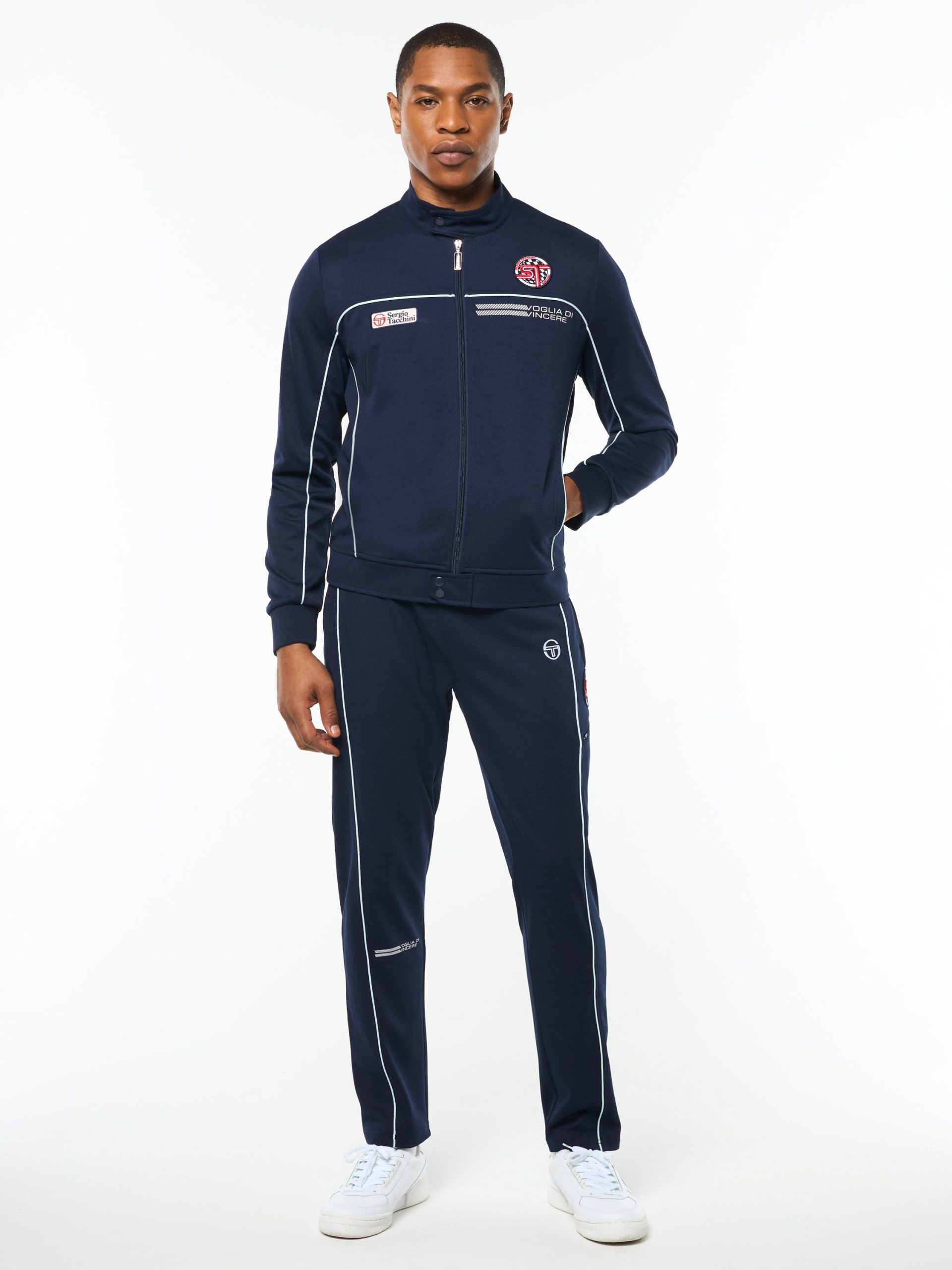 Macchina Track Jacket- Maritime Blue - Image 3