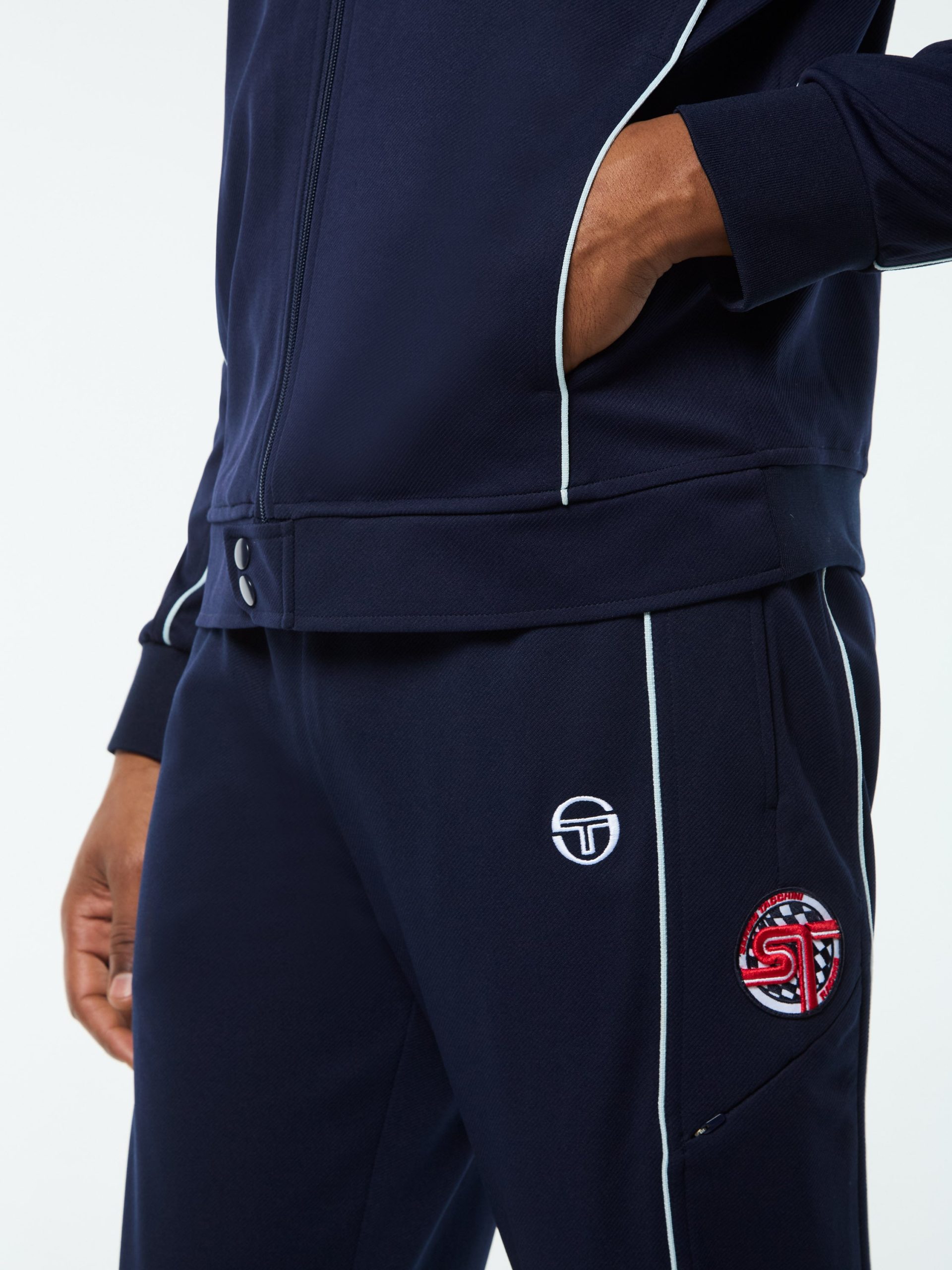 Macchina Track Jacket- Maritime Blue - Image 8