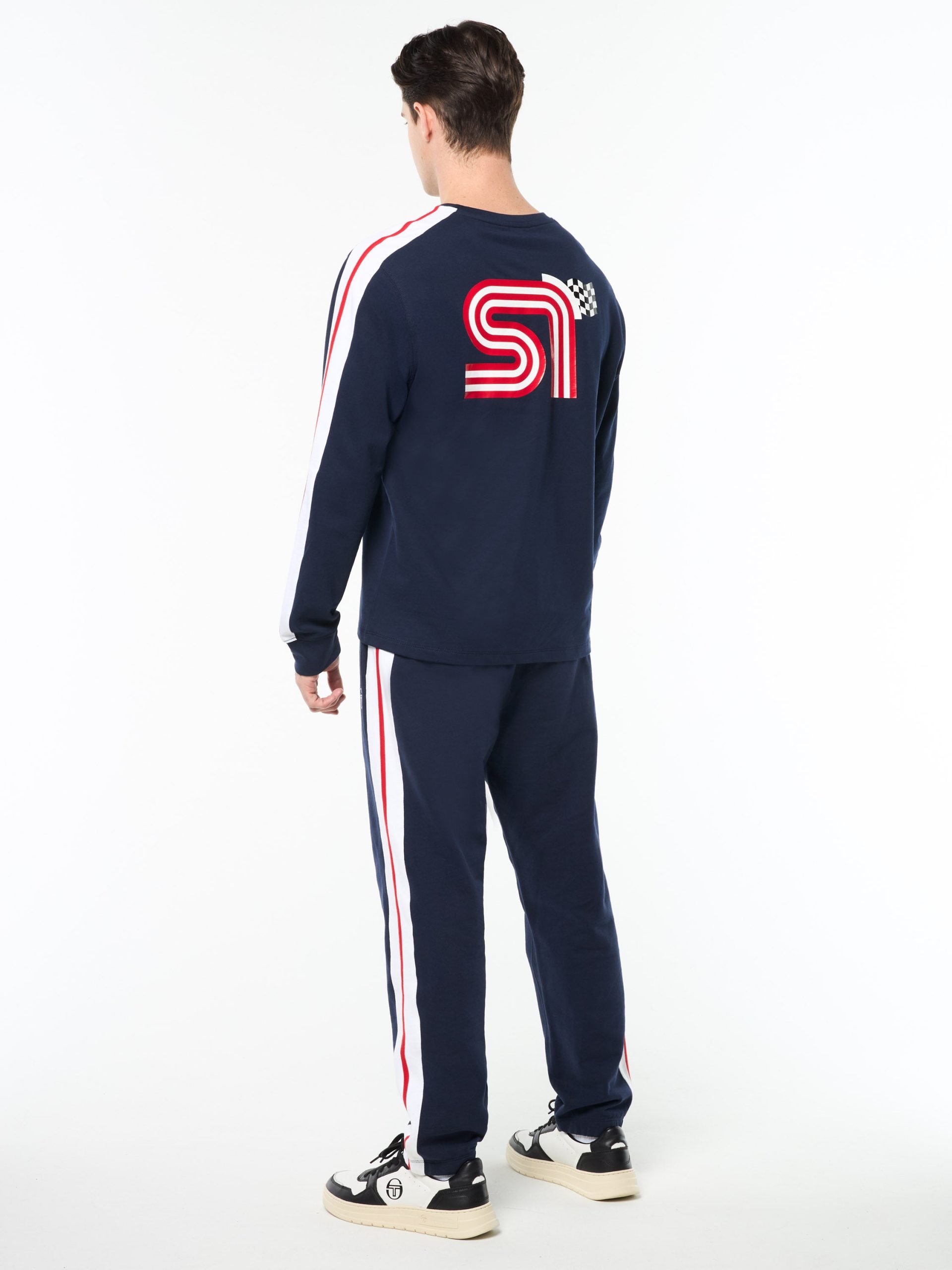 Macchina Long Sleeve T-Shirt- Maritime Blue - Image 5