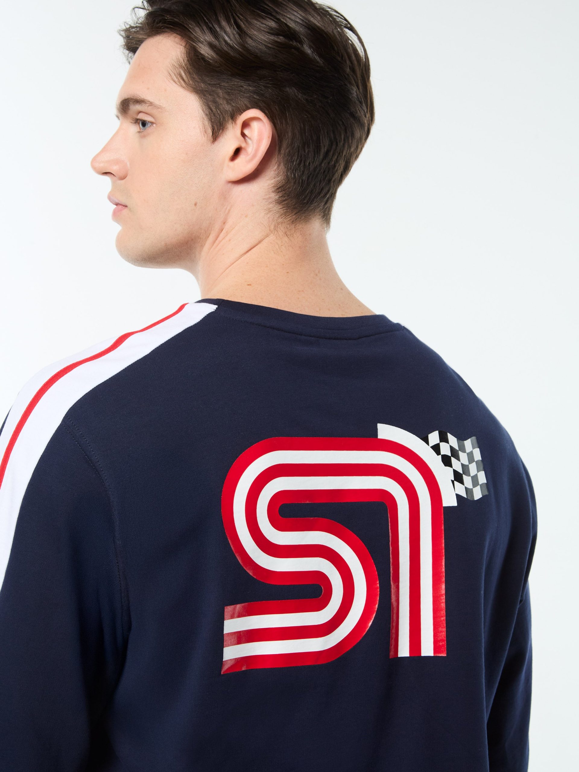 Macchina Long Sleeve T-Shirt- Maritime Blue - Image 6