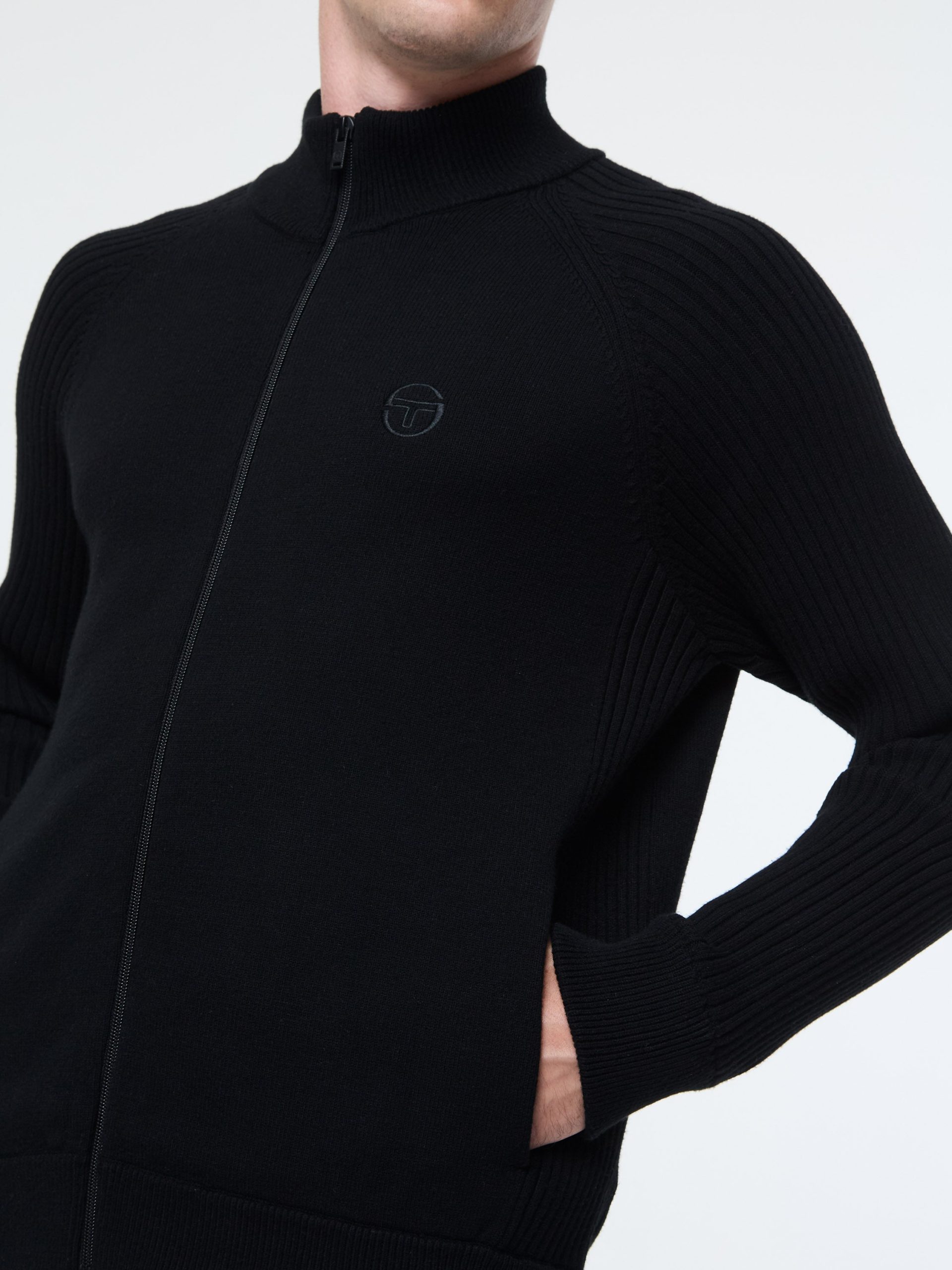 Saggio Track Jacket- Black Beauty - Image 7