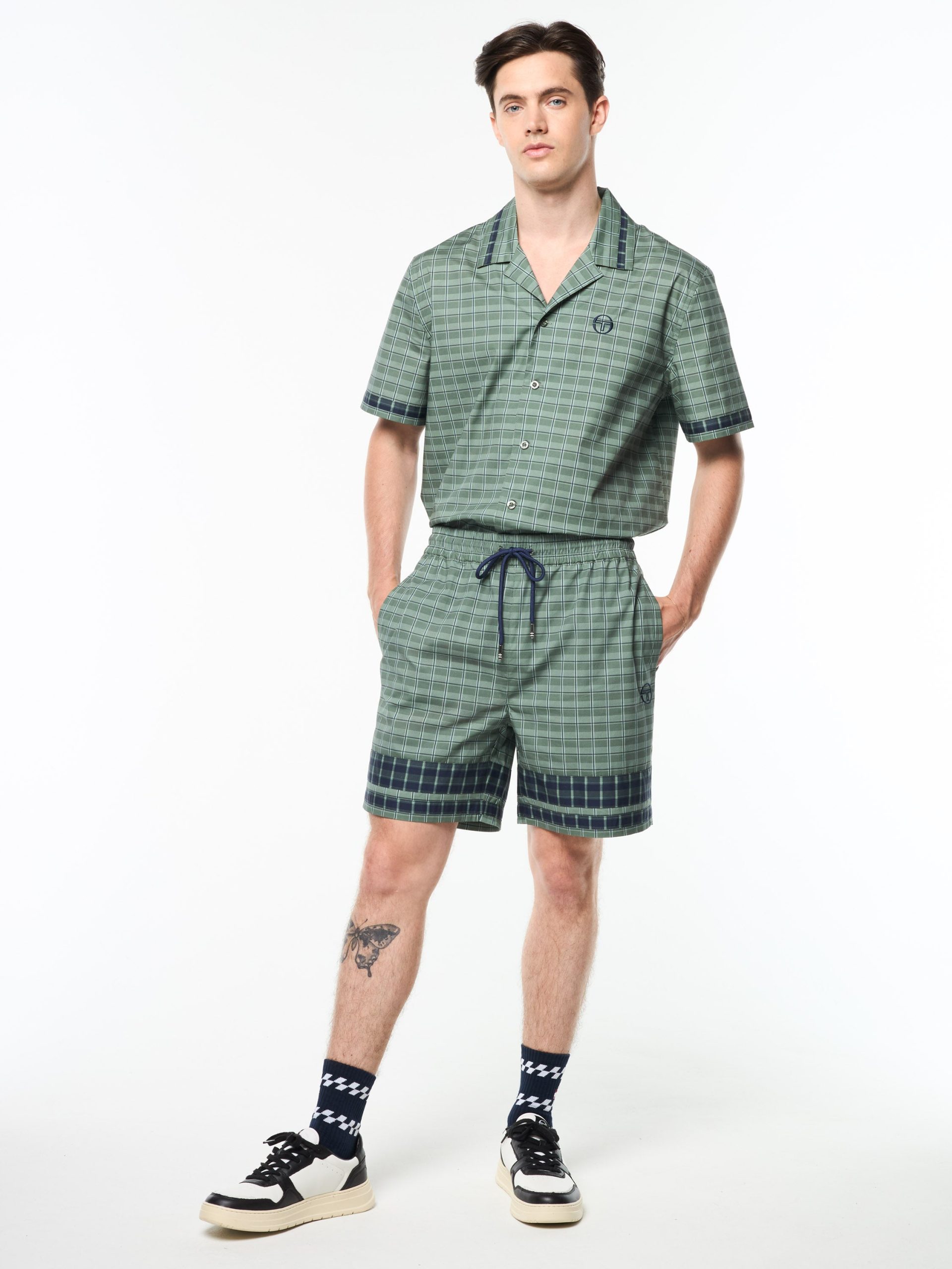 Quadretto Cabana Short- Duck Green - Image 3