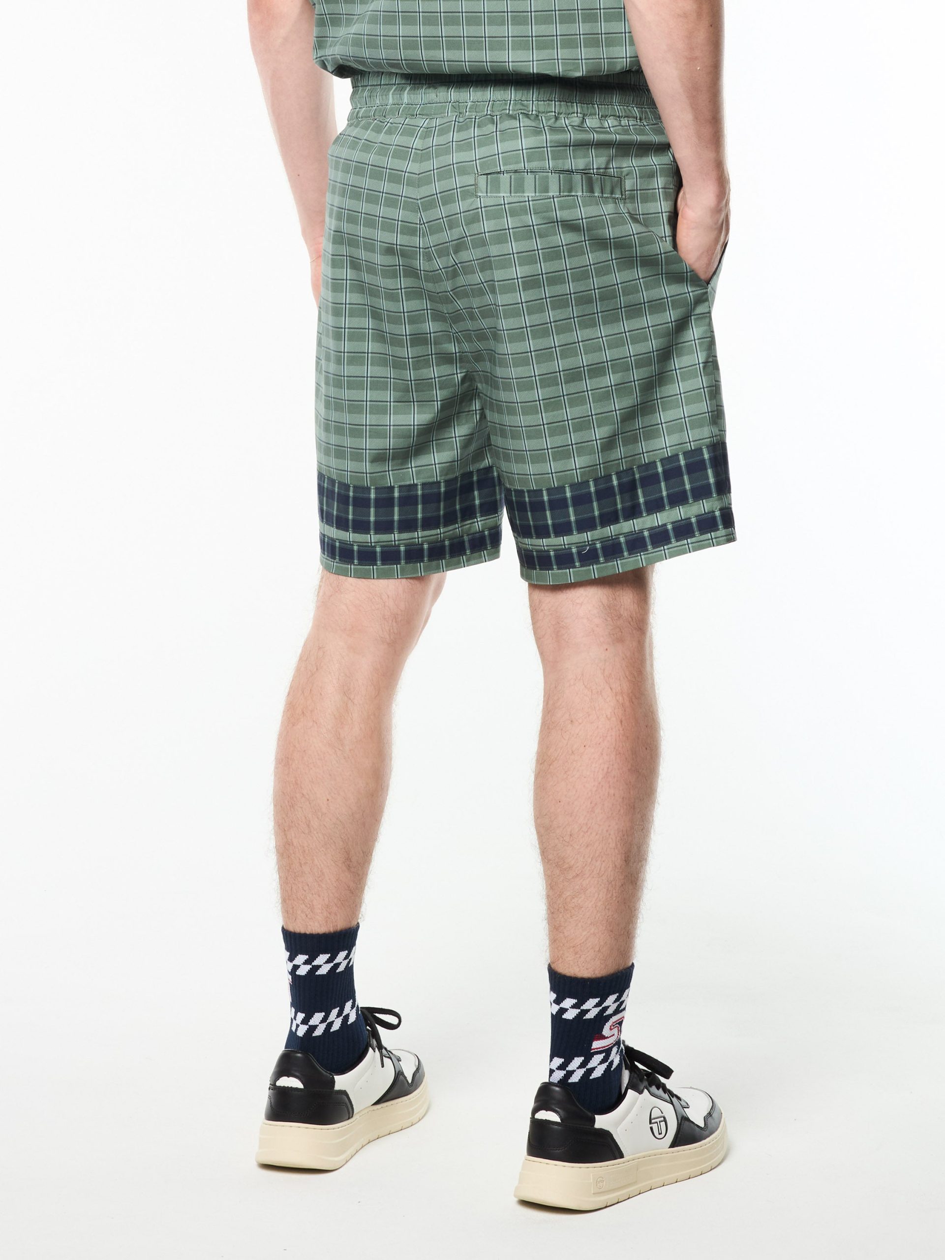 Quadretto Cabana Short- Duck Green - Image 4
