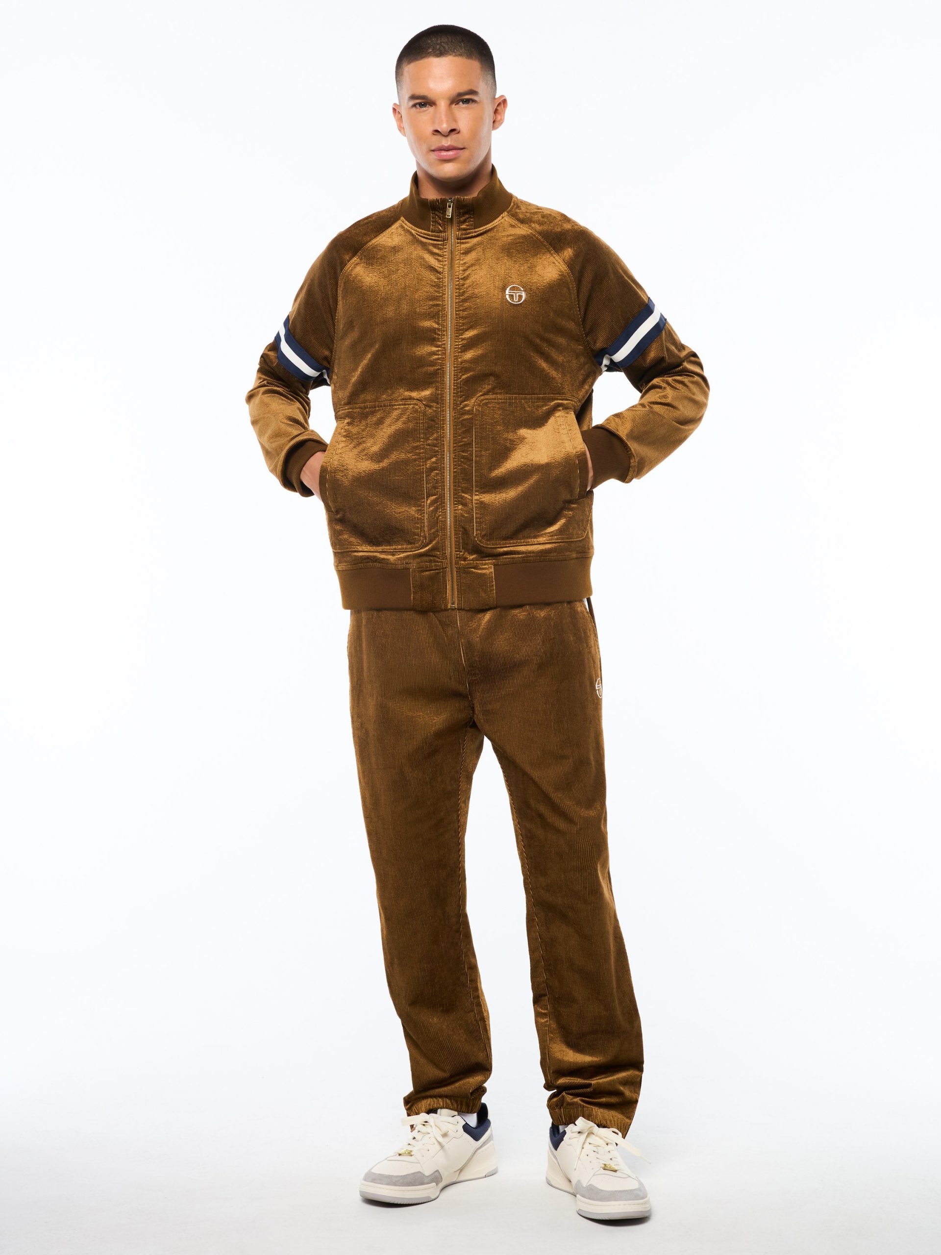 Cordurato Track Jacket- Bronze Brown - Image 3