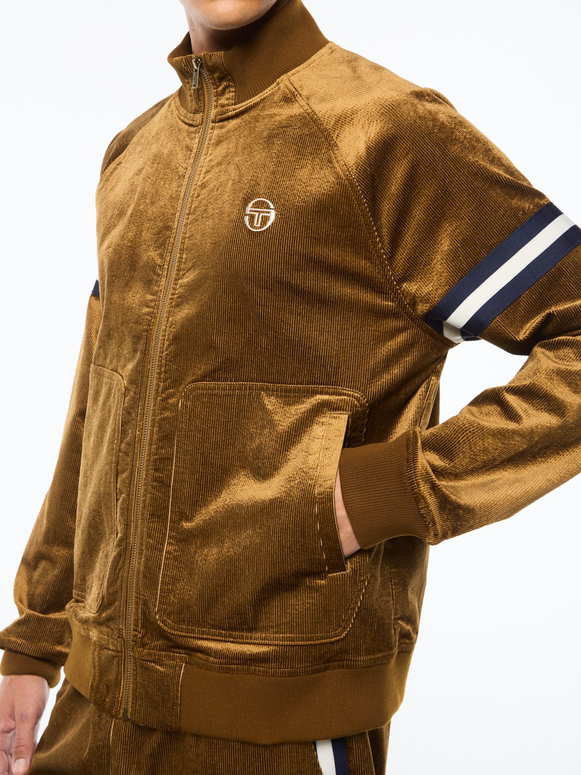 Cordurato Track Jacket- Bronze Brown - Image 7