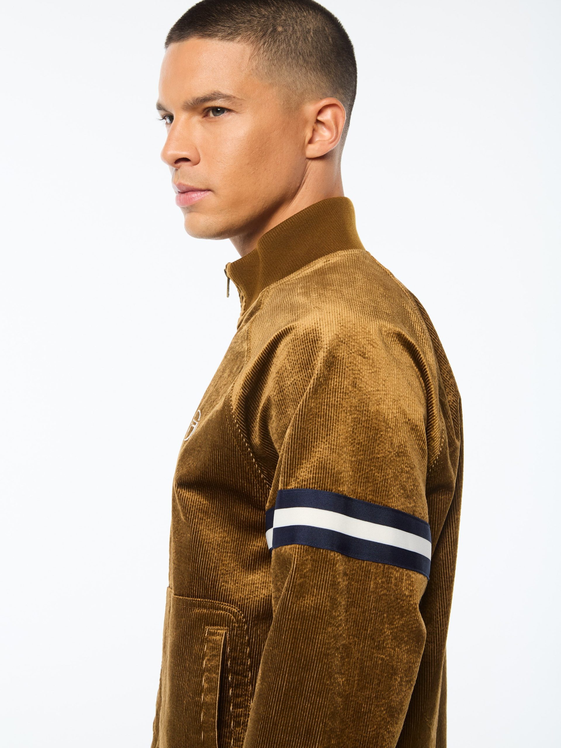 Cordurato Track Jacket- Bronze Brown - Image 8