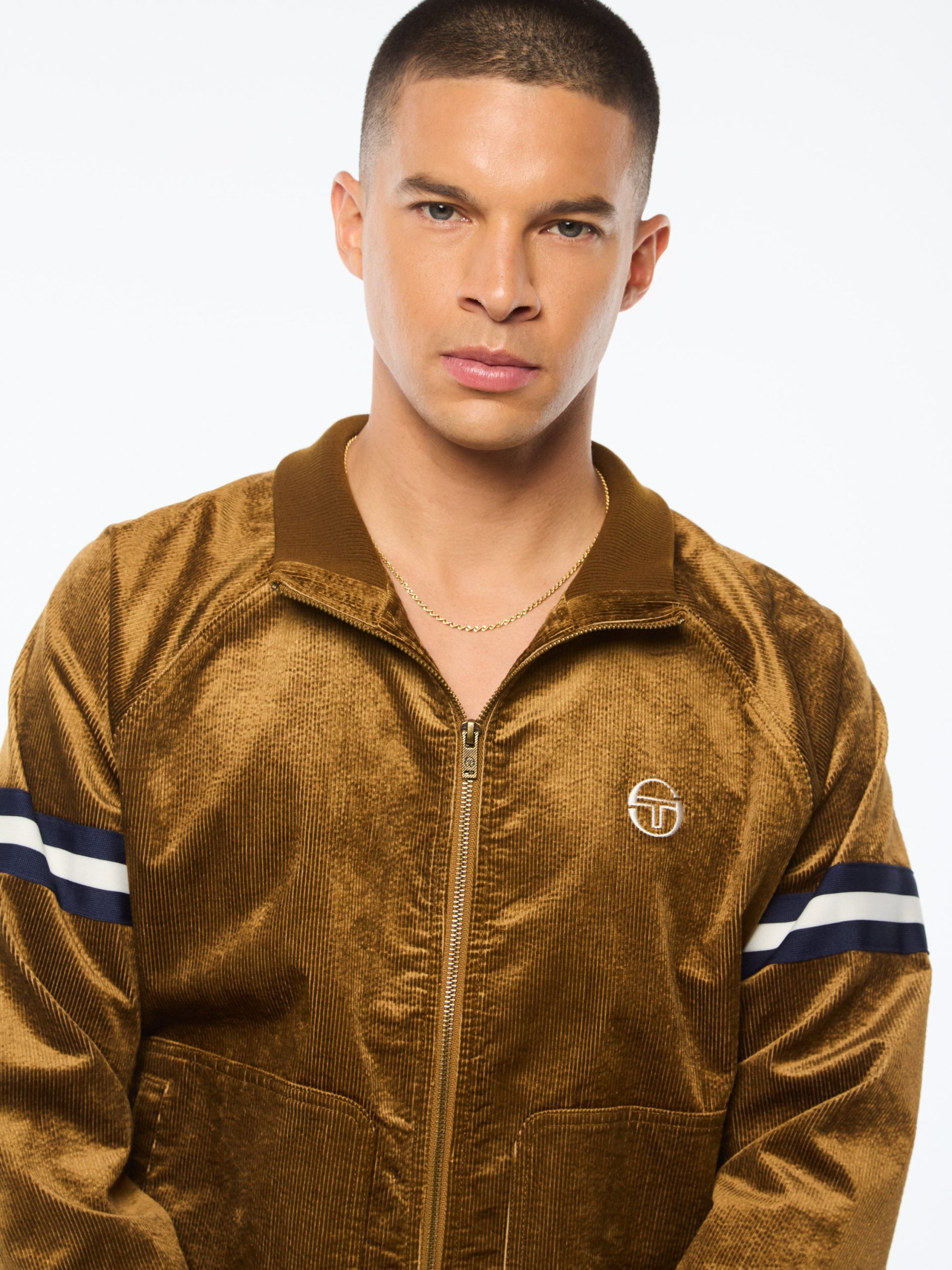 Cordurato Track Jacket- Bronze Brown - Image 9