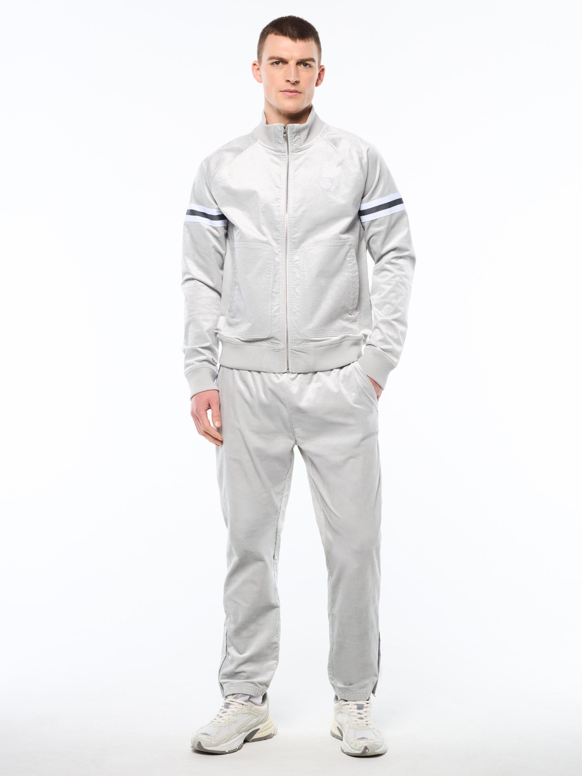 Cordurato Track Jacket- Quiet Grey - Image 3