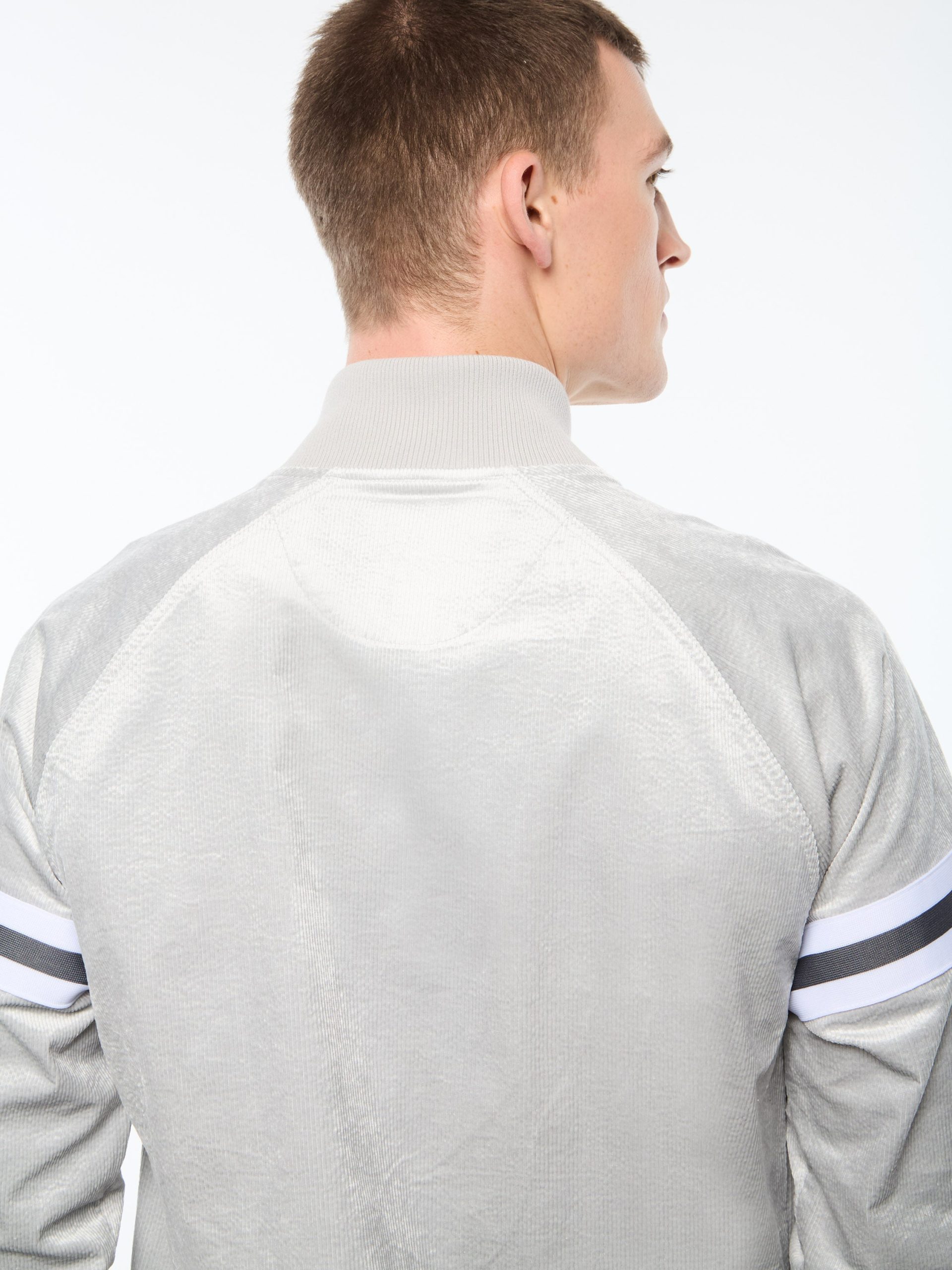 Cordurato Track Jacket- Quiet Grey - Image 6