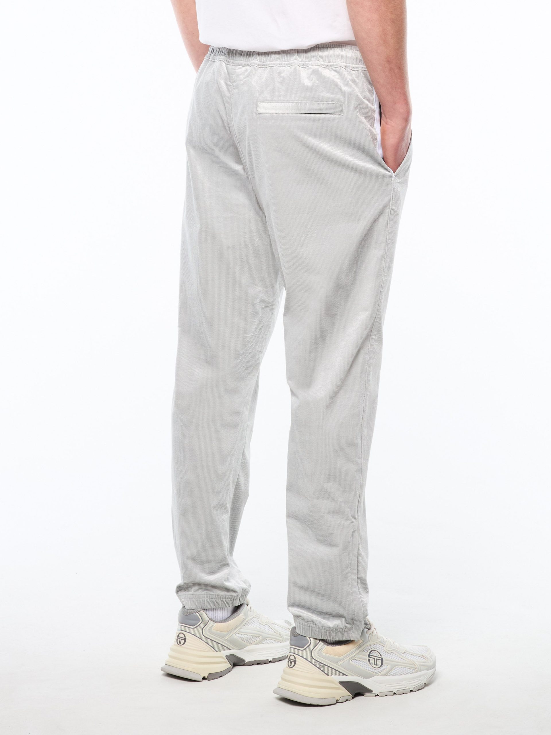 Cordurato Track Pant- Quiet Grey - Image 4