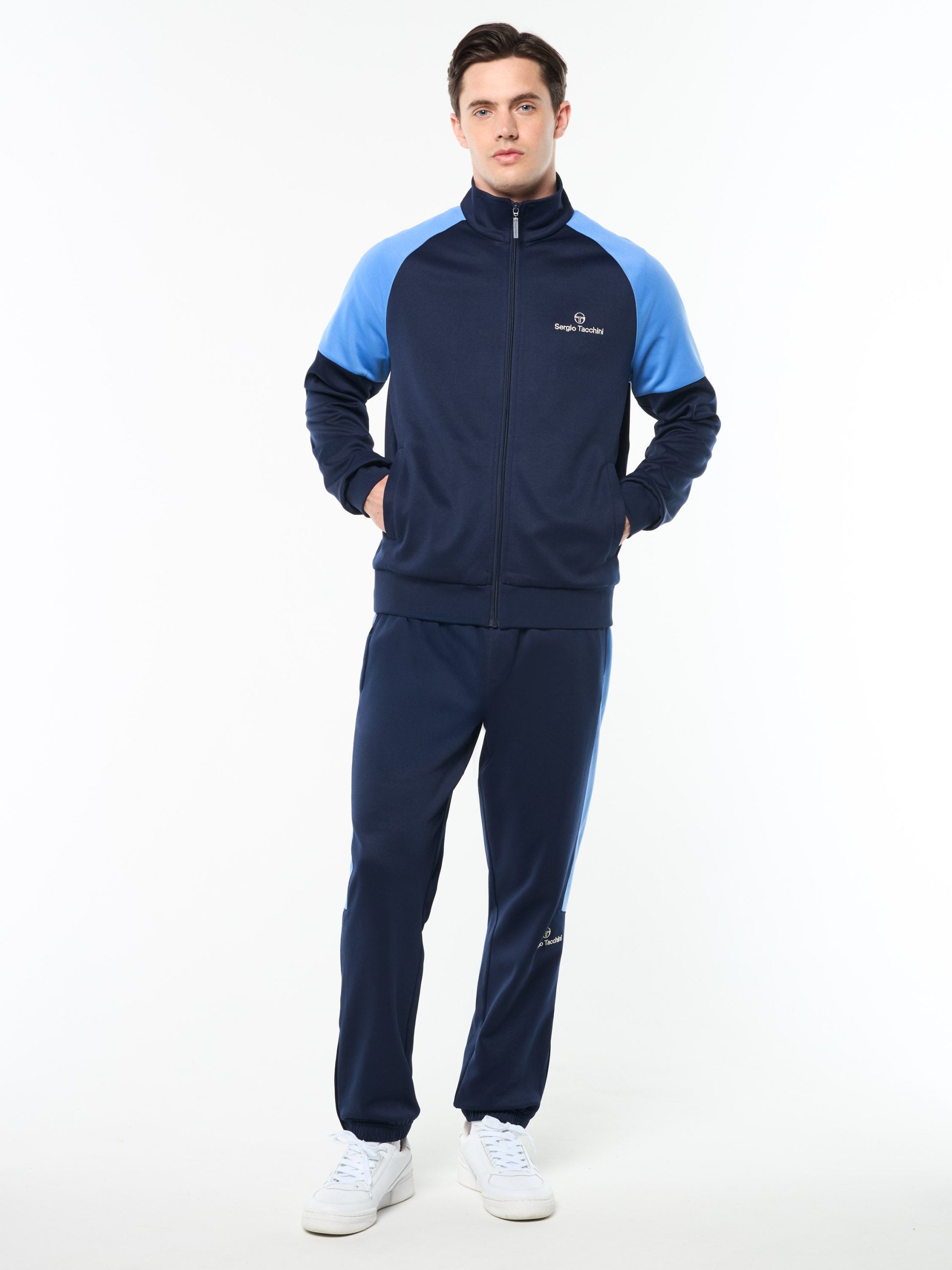 Spacco Track Jacket- Maritime Blue - Image 3