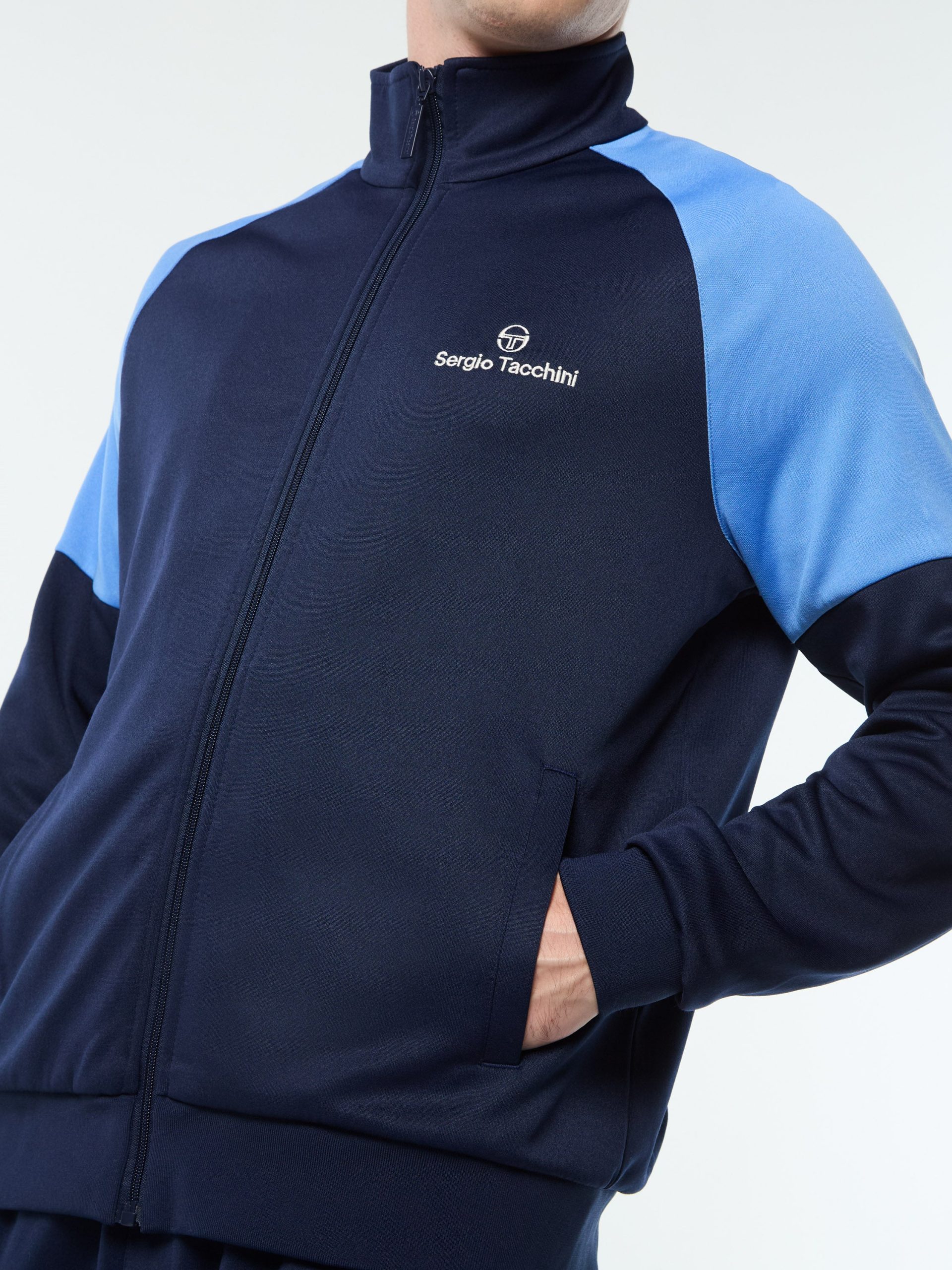 Spacco Track Jacket- Maritime Blue - Image 7