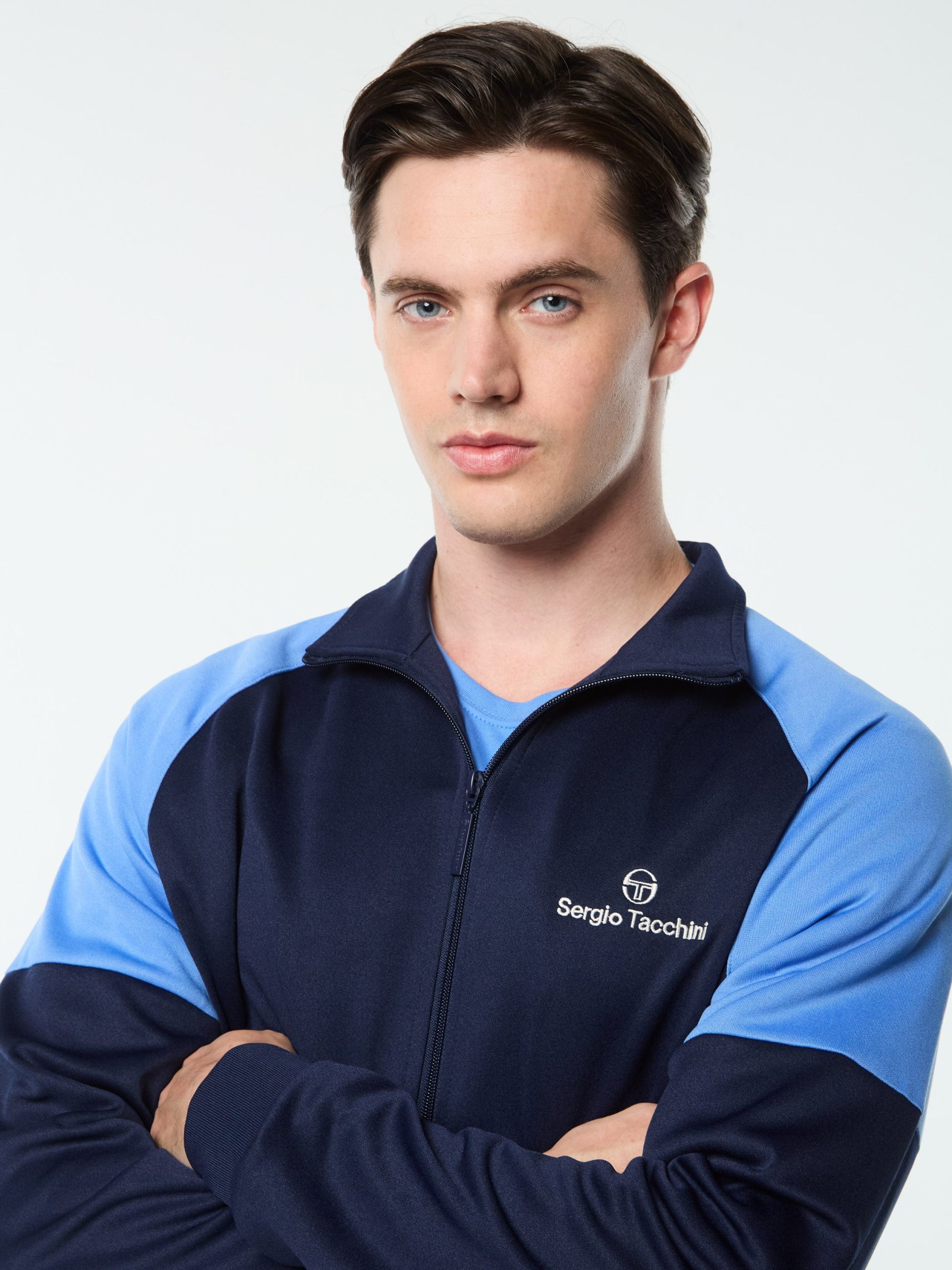 Spacco Track Jacket- Maritime Blue - Image 9