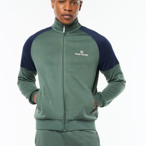 Spacco Track Jacket- Duck Green