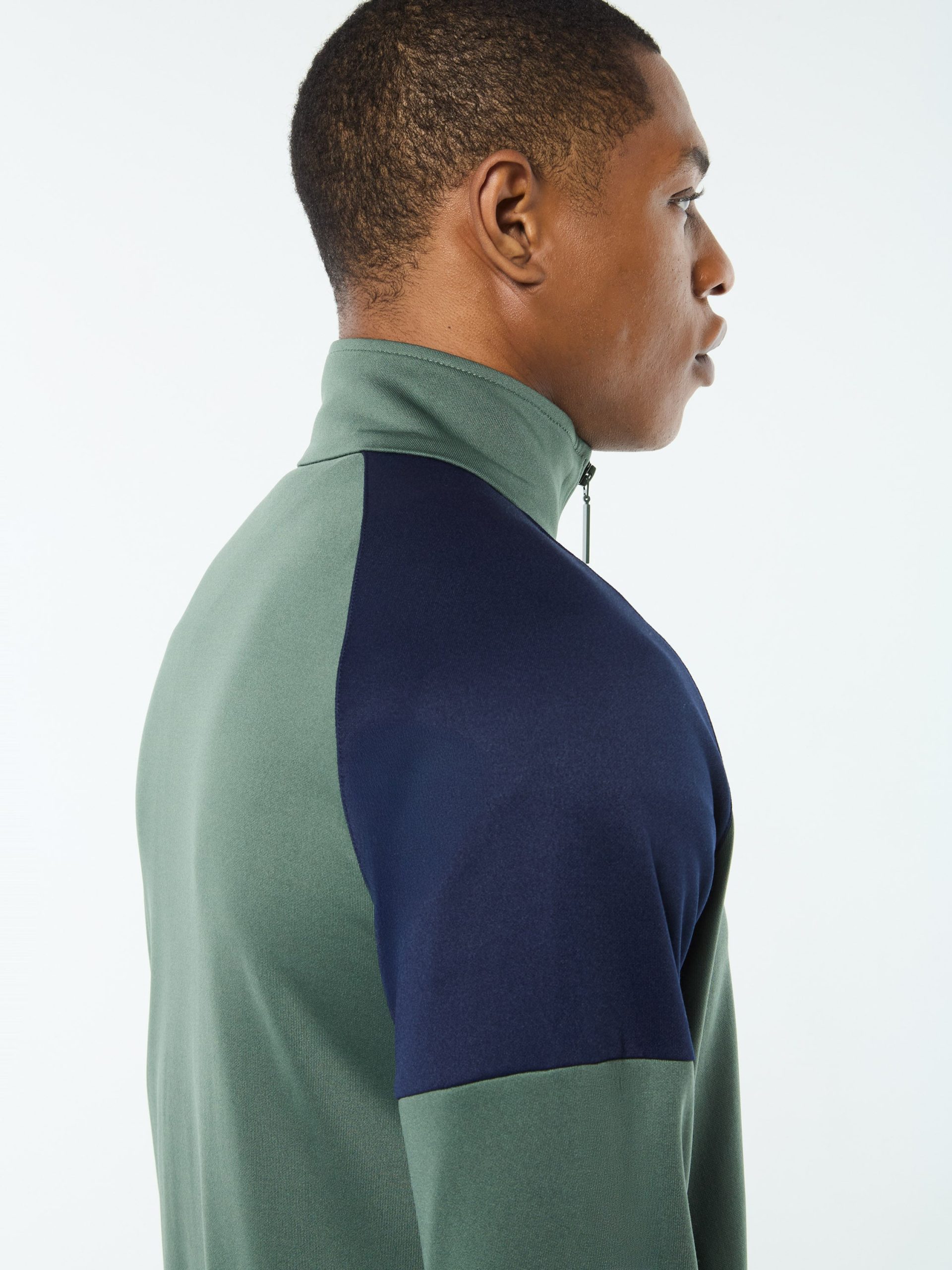 Spacco Track Jacket- Duck Green - Image 6