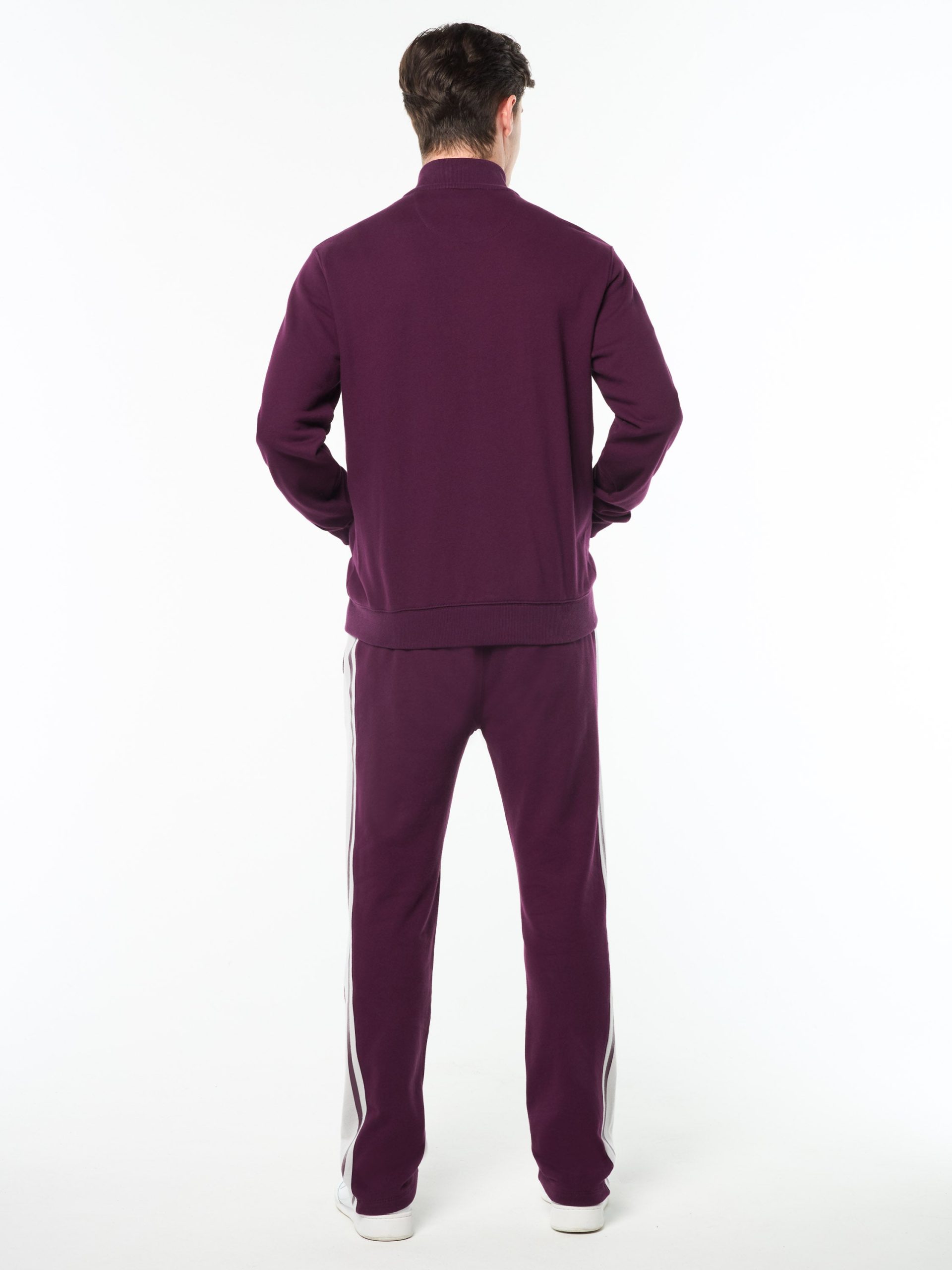 Cursivo Track Jacket- Potent Purple - Image 5