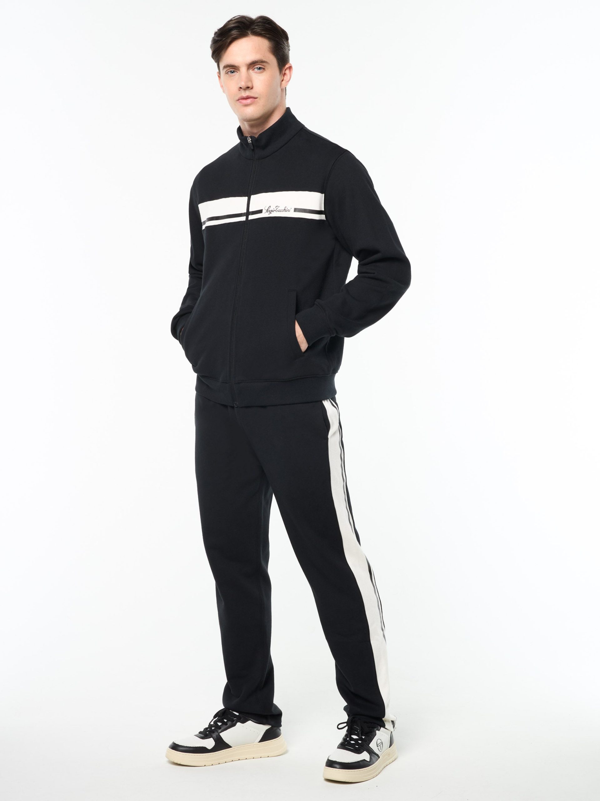 Cursivo Track Jacket- Black Beauty - Image 4