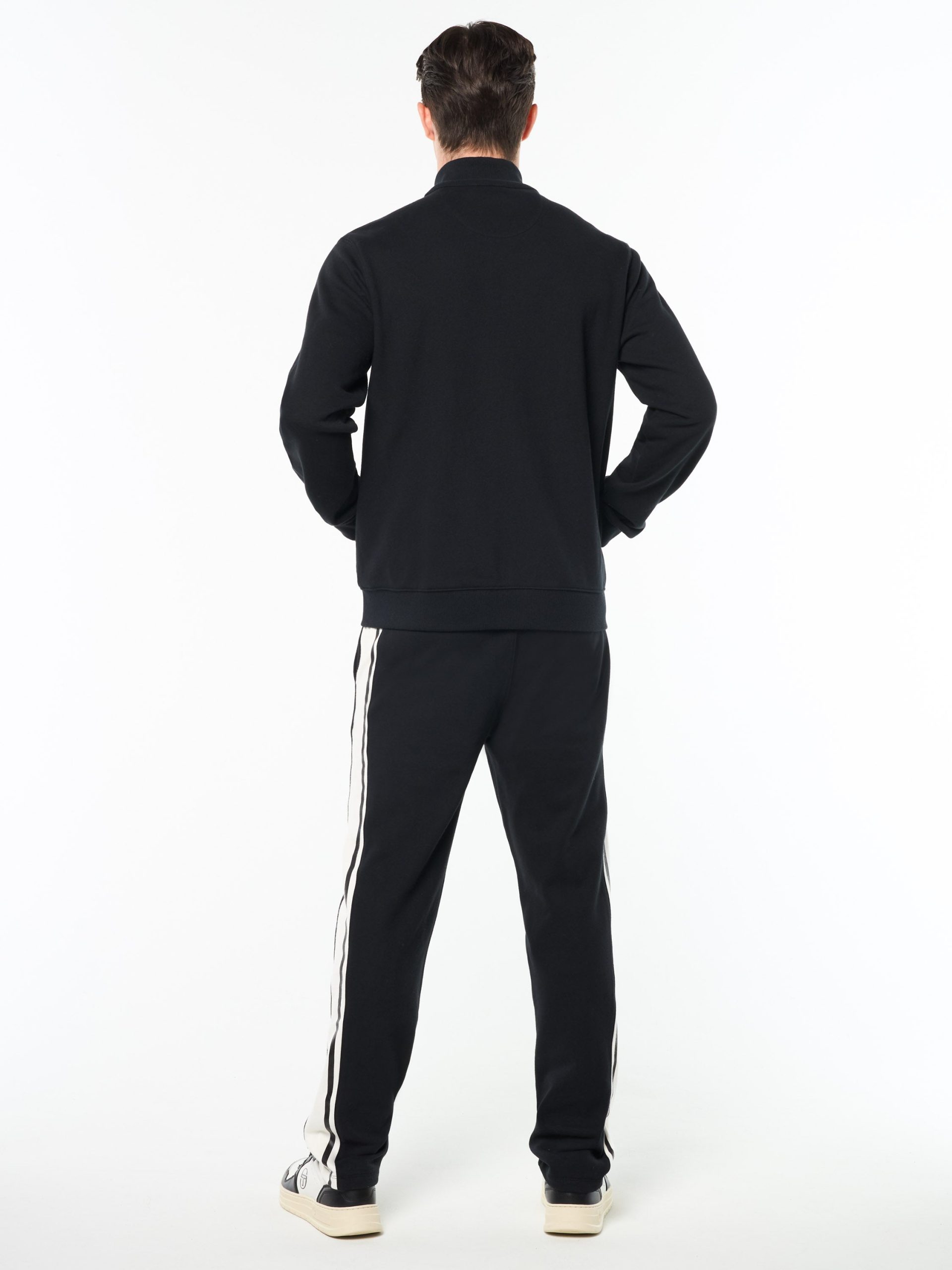Cursivo Track Jacket- Black Beauty - Image 5