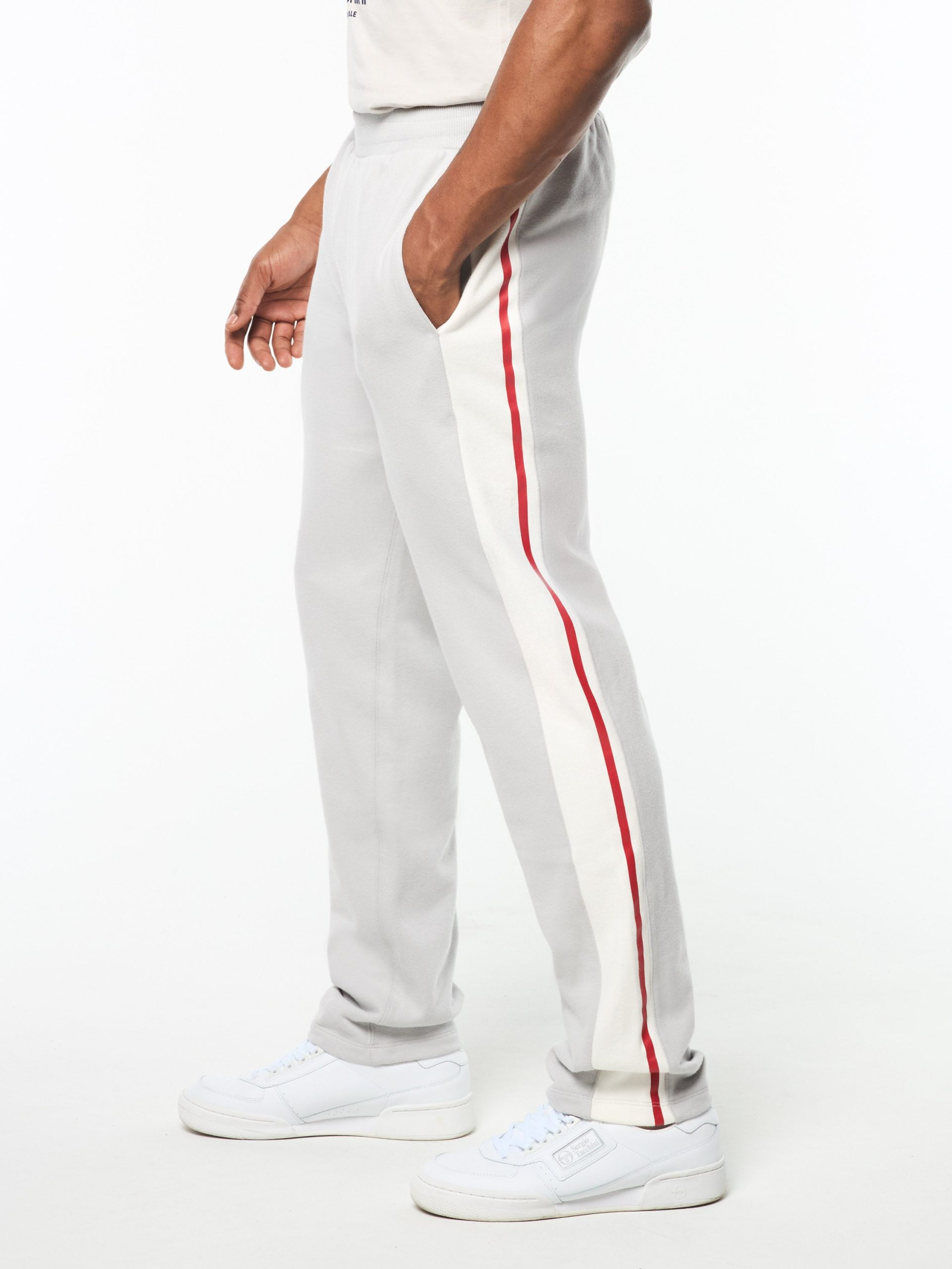 Cursivo Track Pant- Quiet Grey