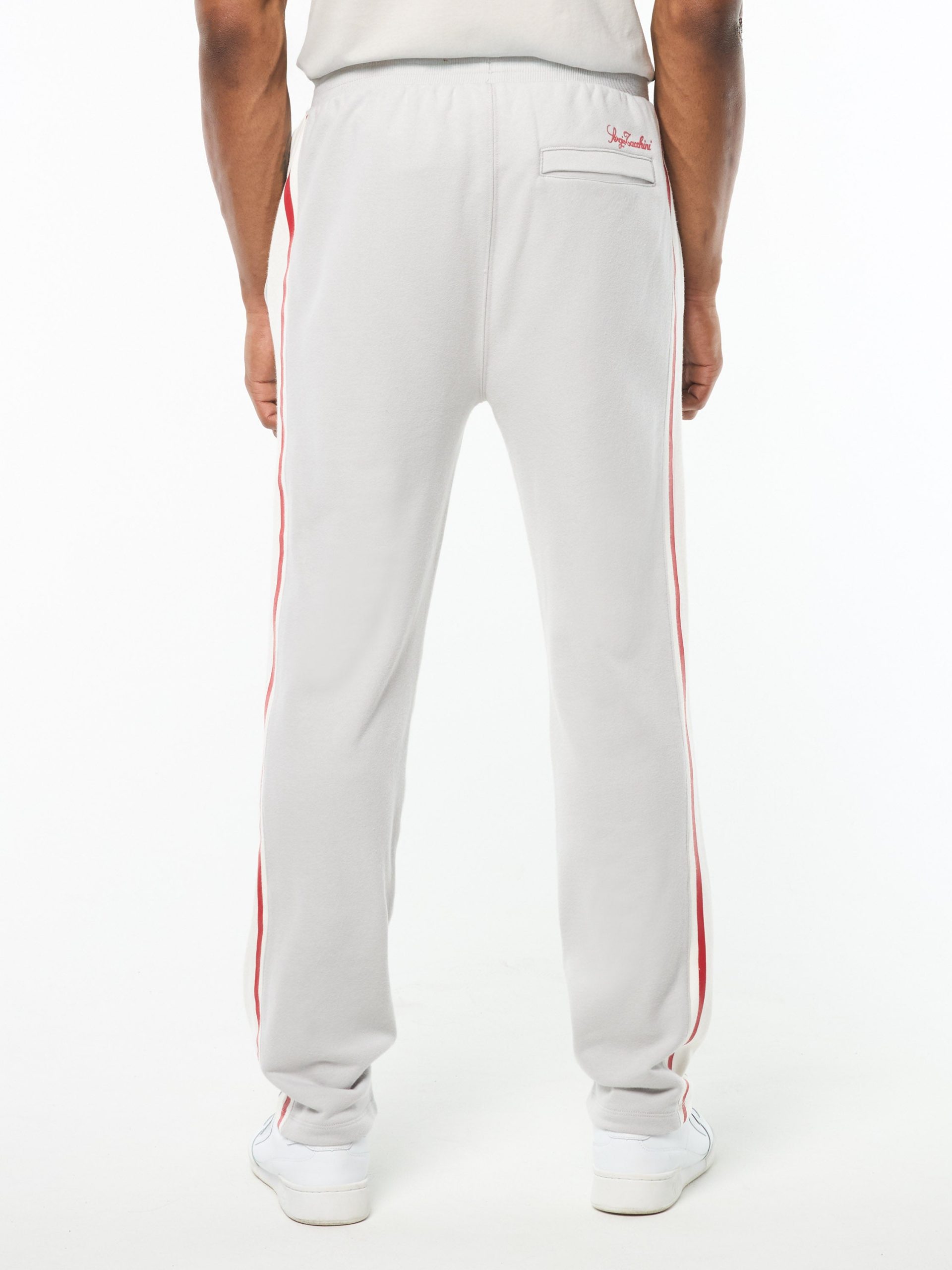 Cursivo Track Pant- Quiet Grey - Image 4