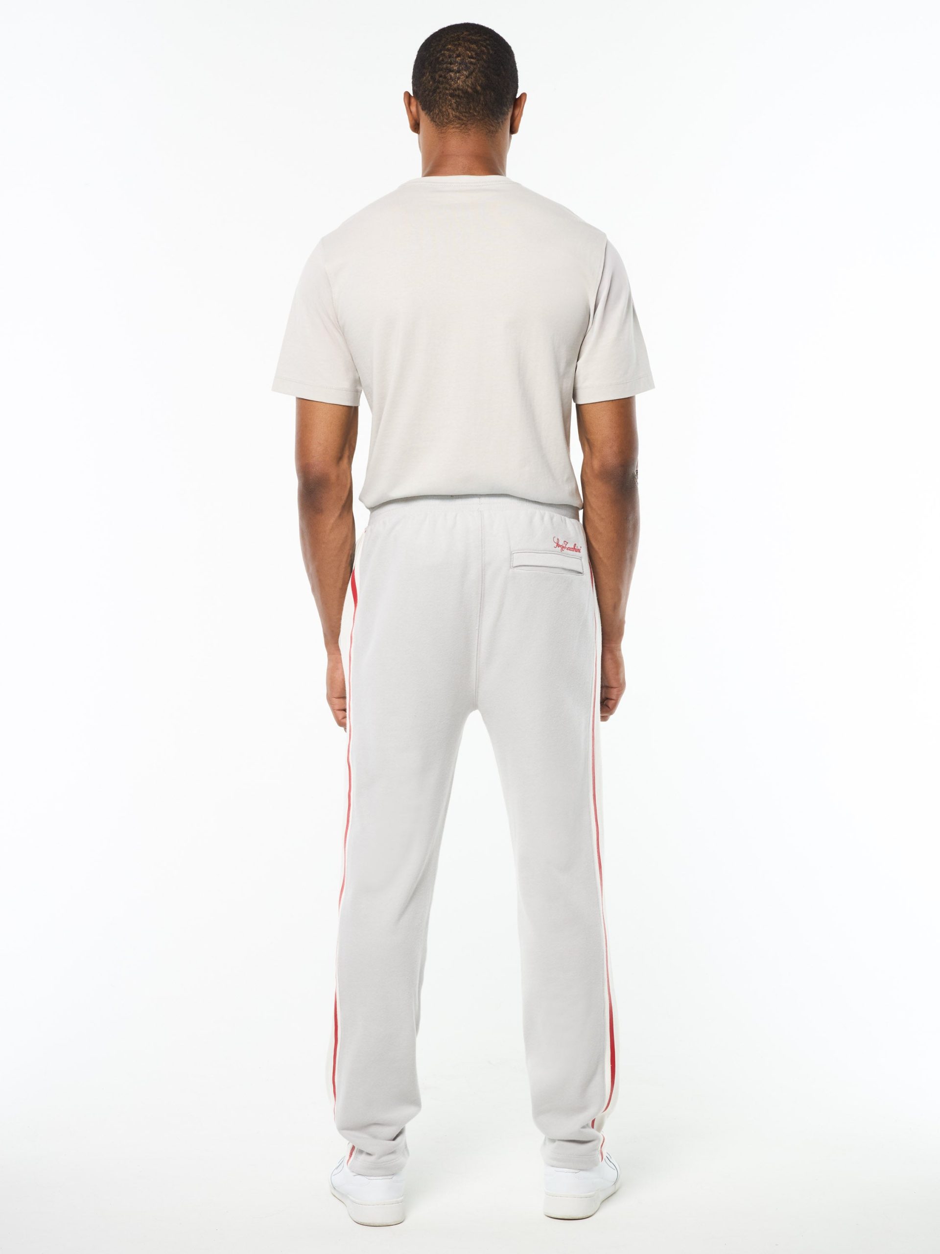 Cursivo Track Pant- Quiet Grey - Image 5