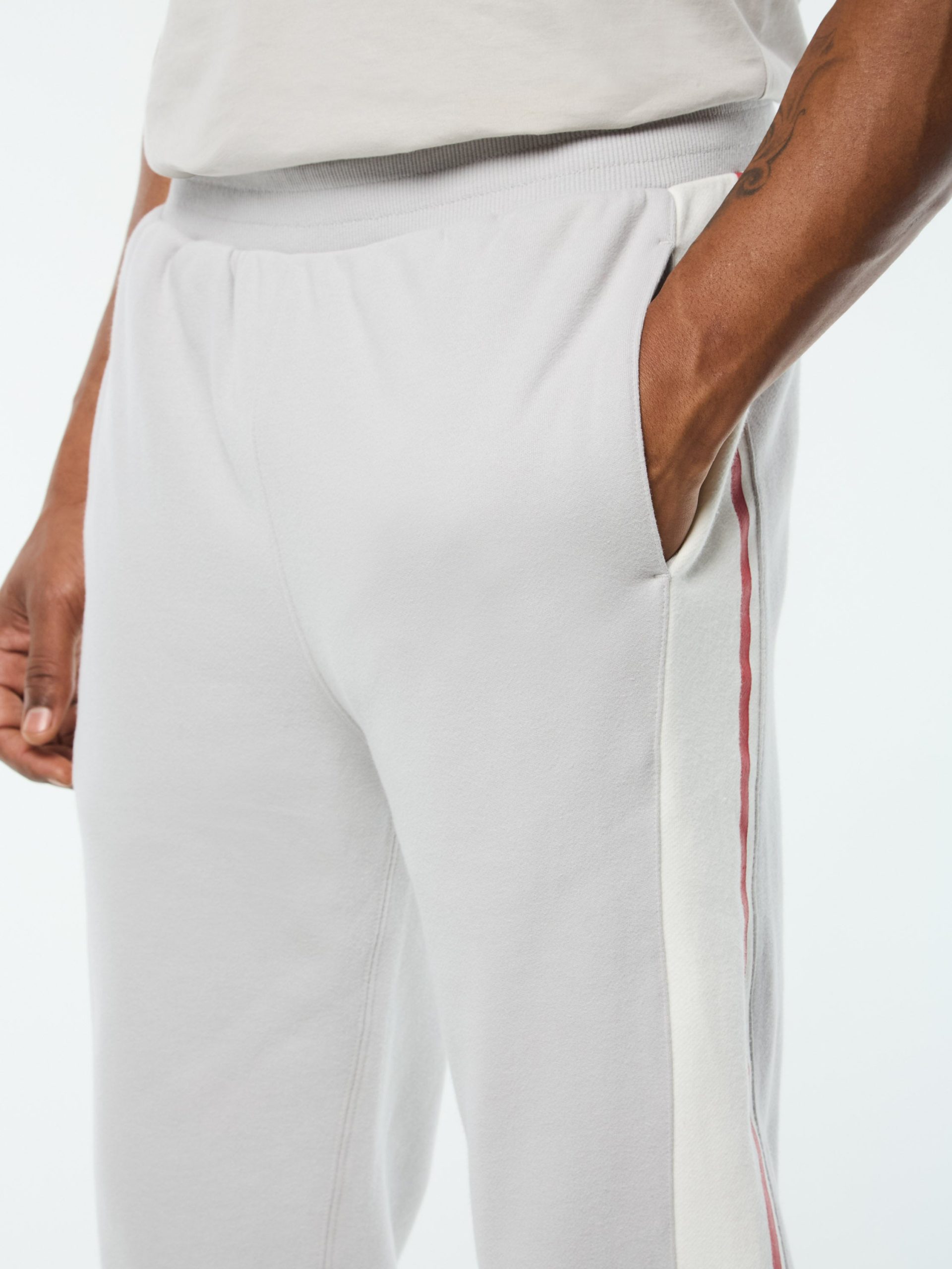 Cursivo Track Pant- Quiet Grey - Image 7