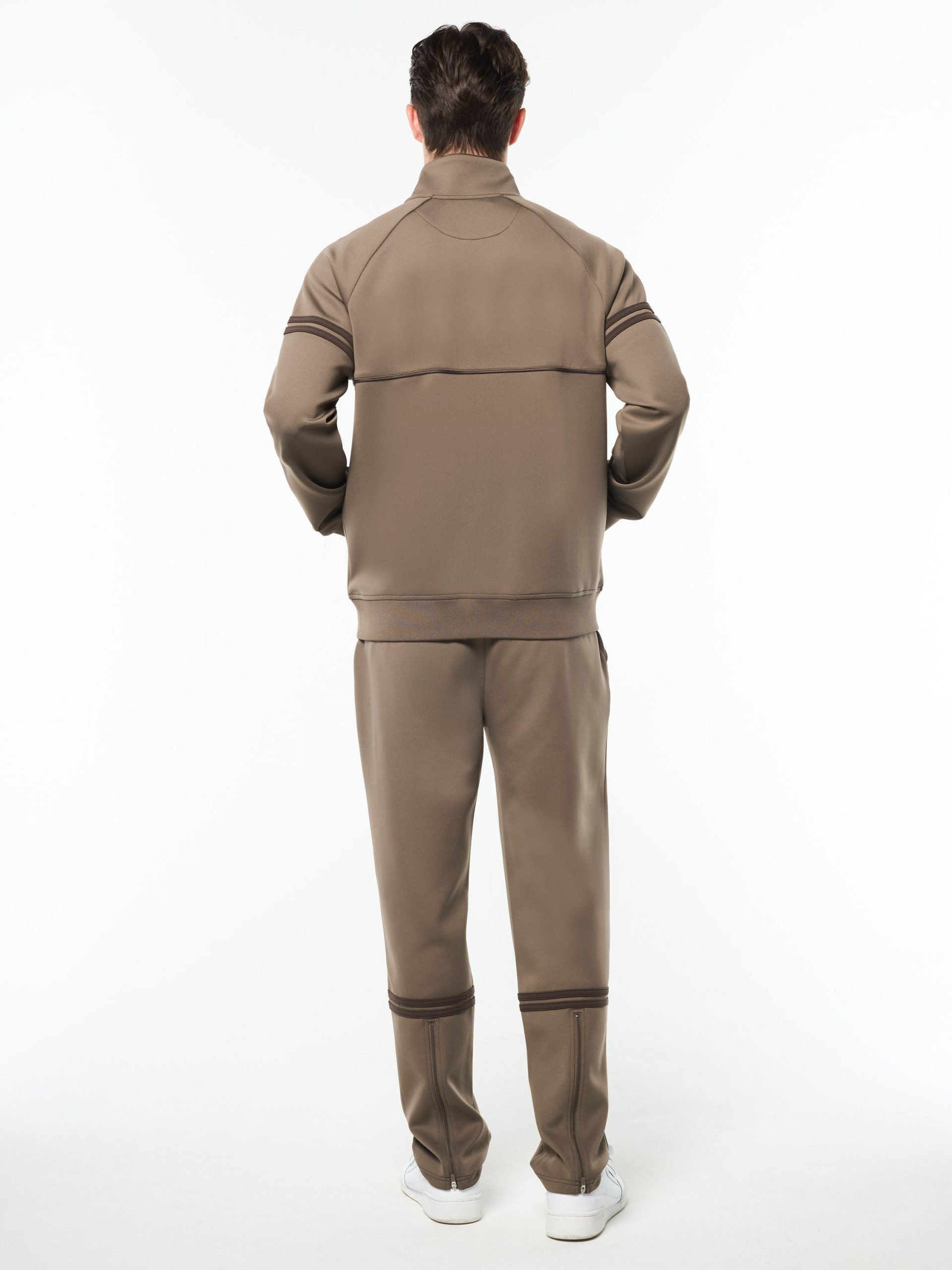 Orion Track Jacket- Morel - Image 5