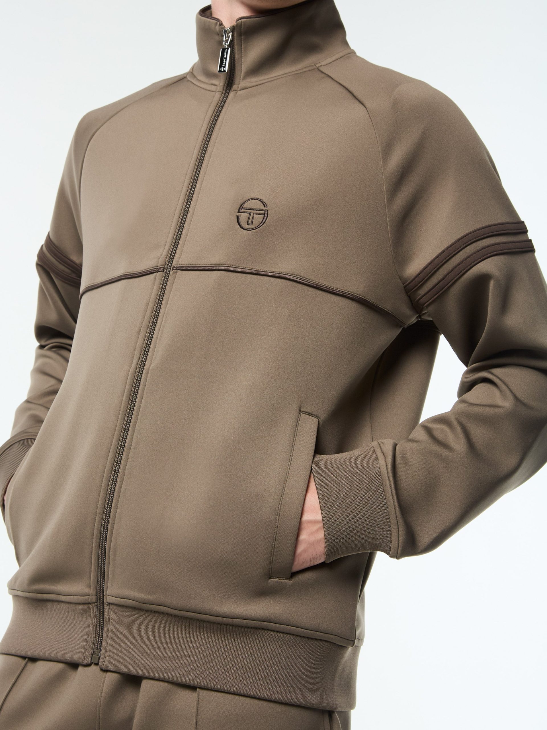 Orion Track Jacket- Morel - Image 7
