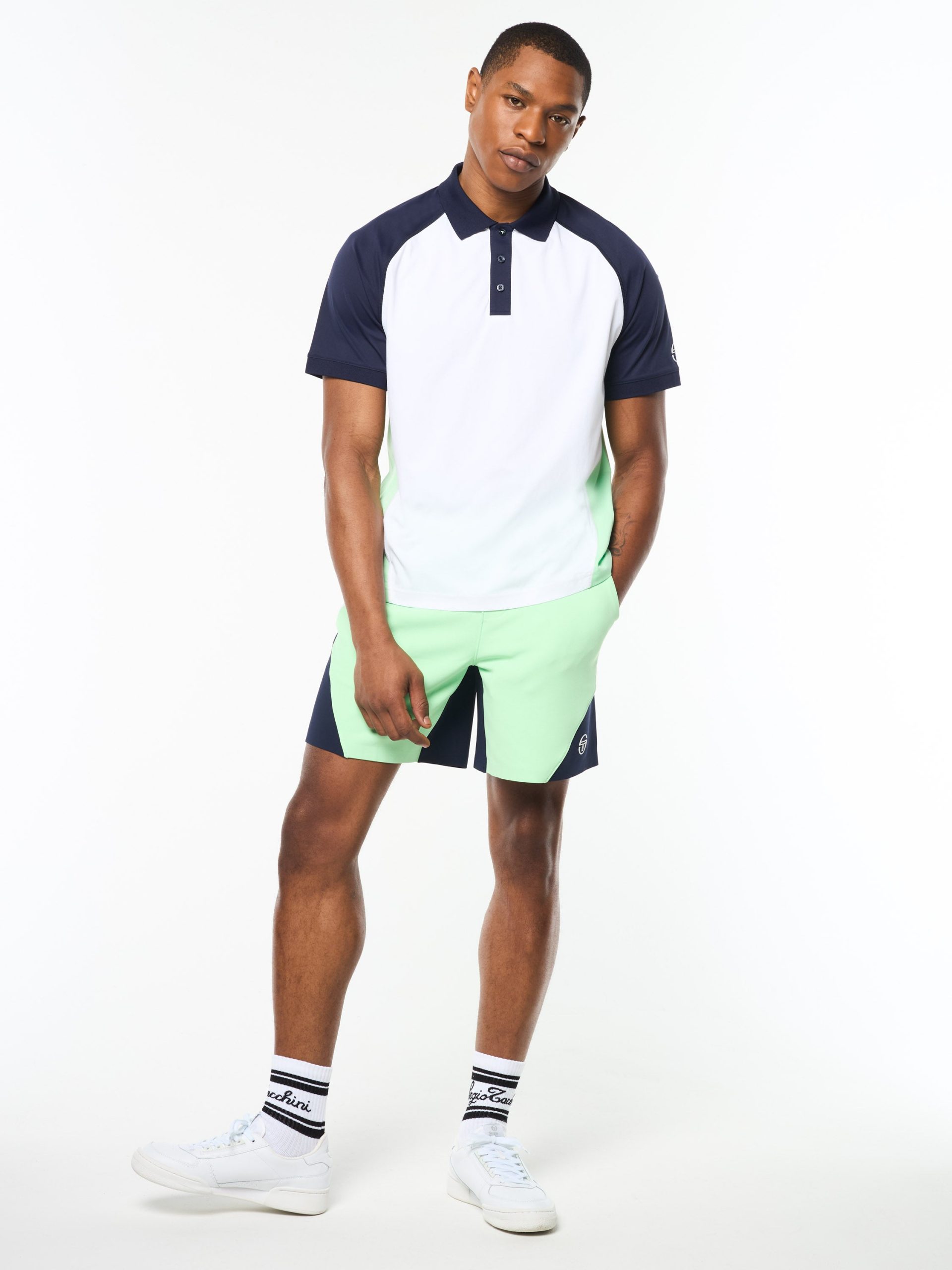 Pagia Court Polo- Green Ash - Image 4