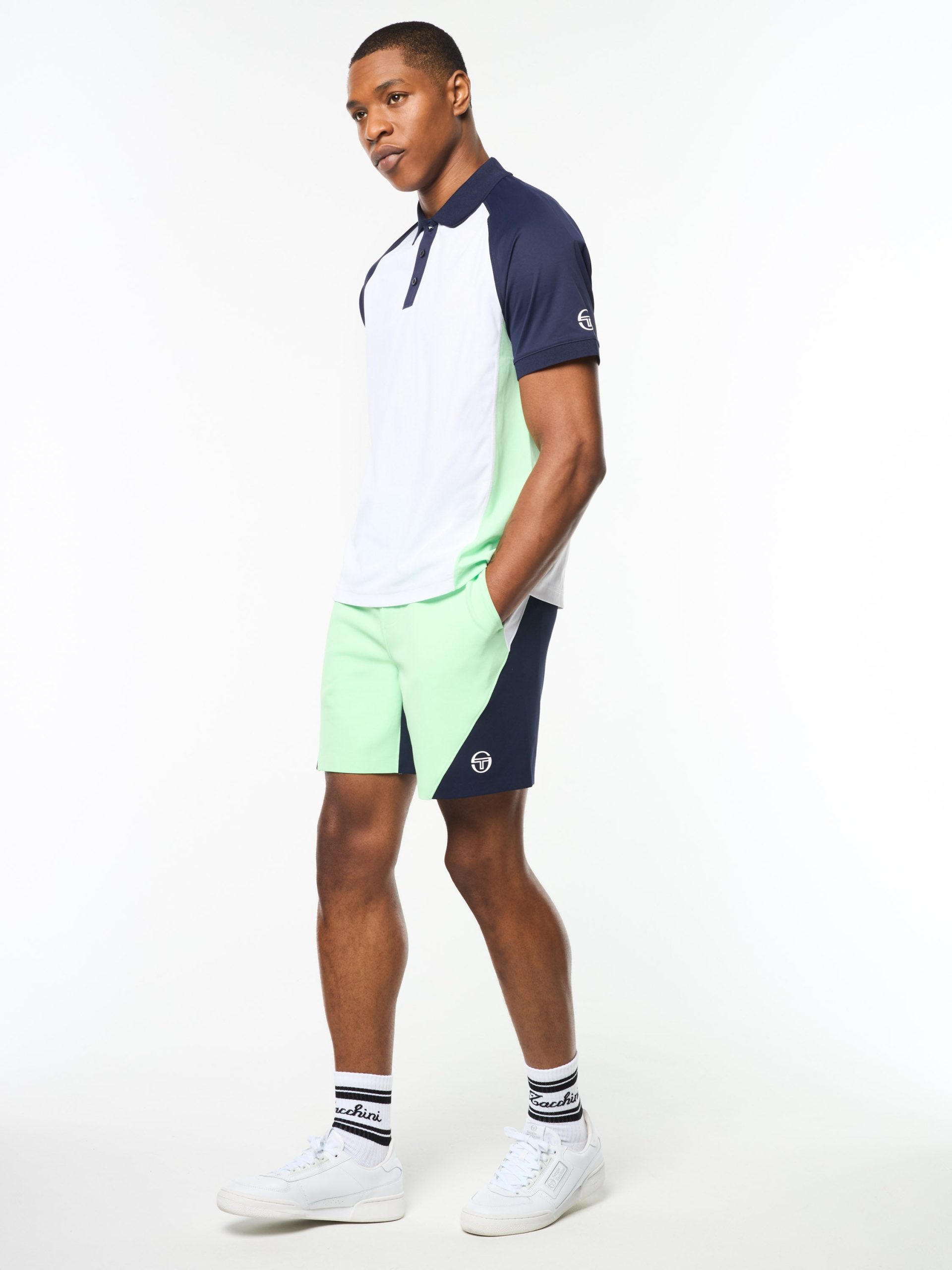 Pagia Court Polo- Green Ash - Image 5
