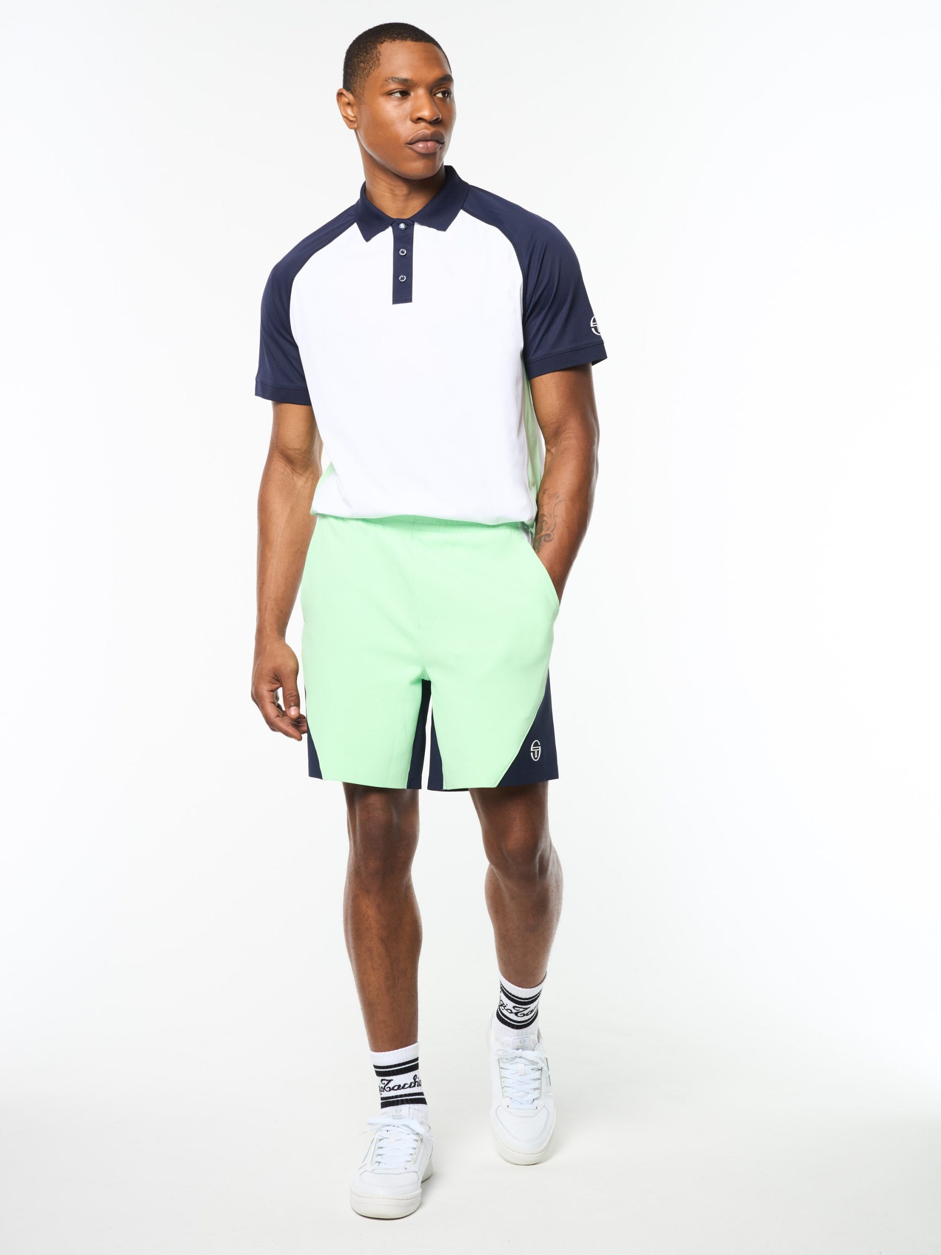Pagia Court Short- Green Ash - Image 3