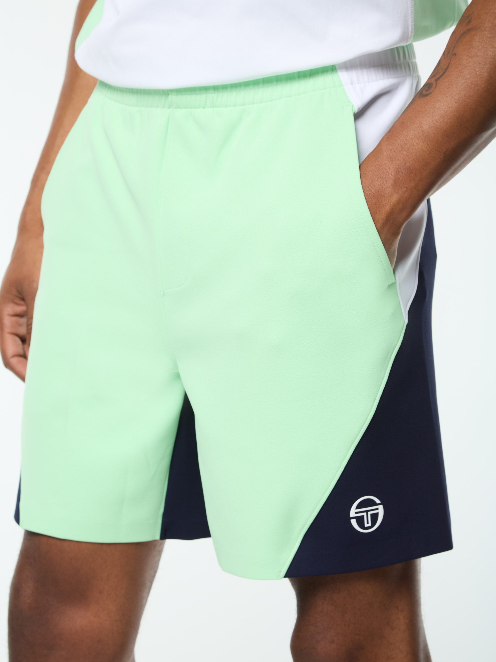 Pagia Court Short- Green Ash - Image 7