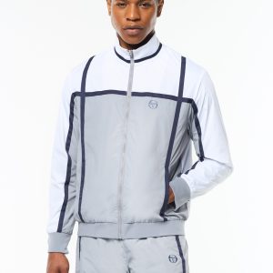 Campo Court Track Jacket- Quiet Grey
