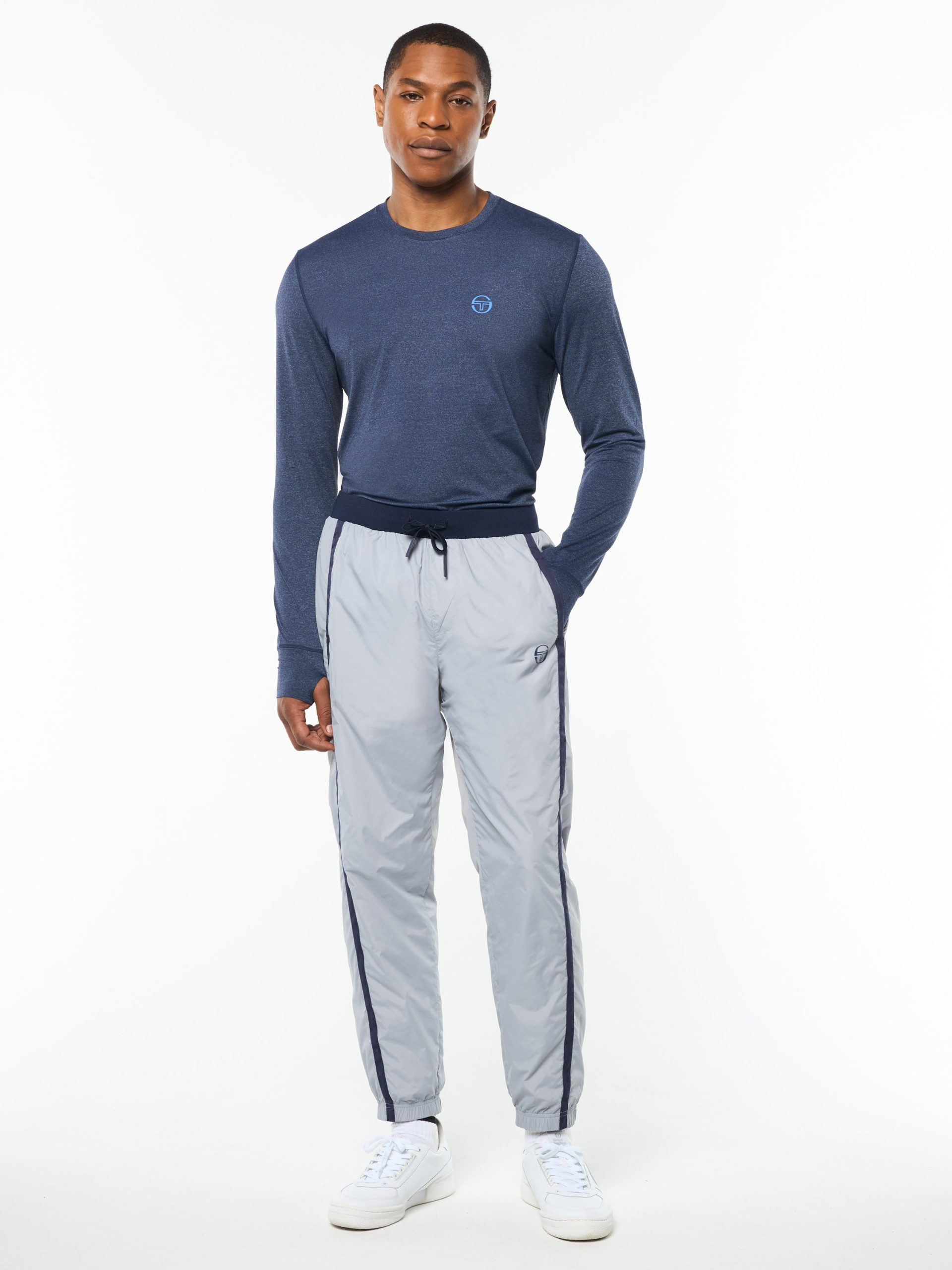 Campo Court Track Pant- Quiet Grey - Image 2