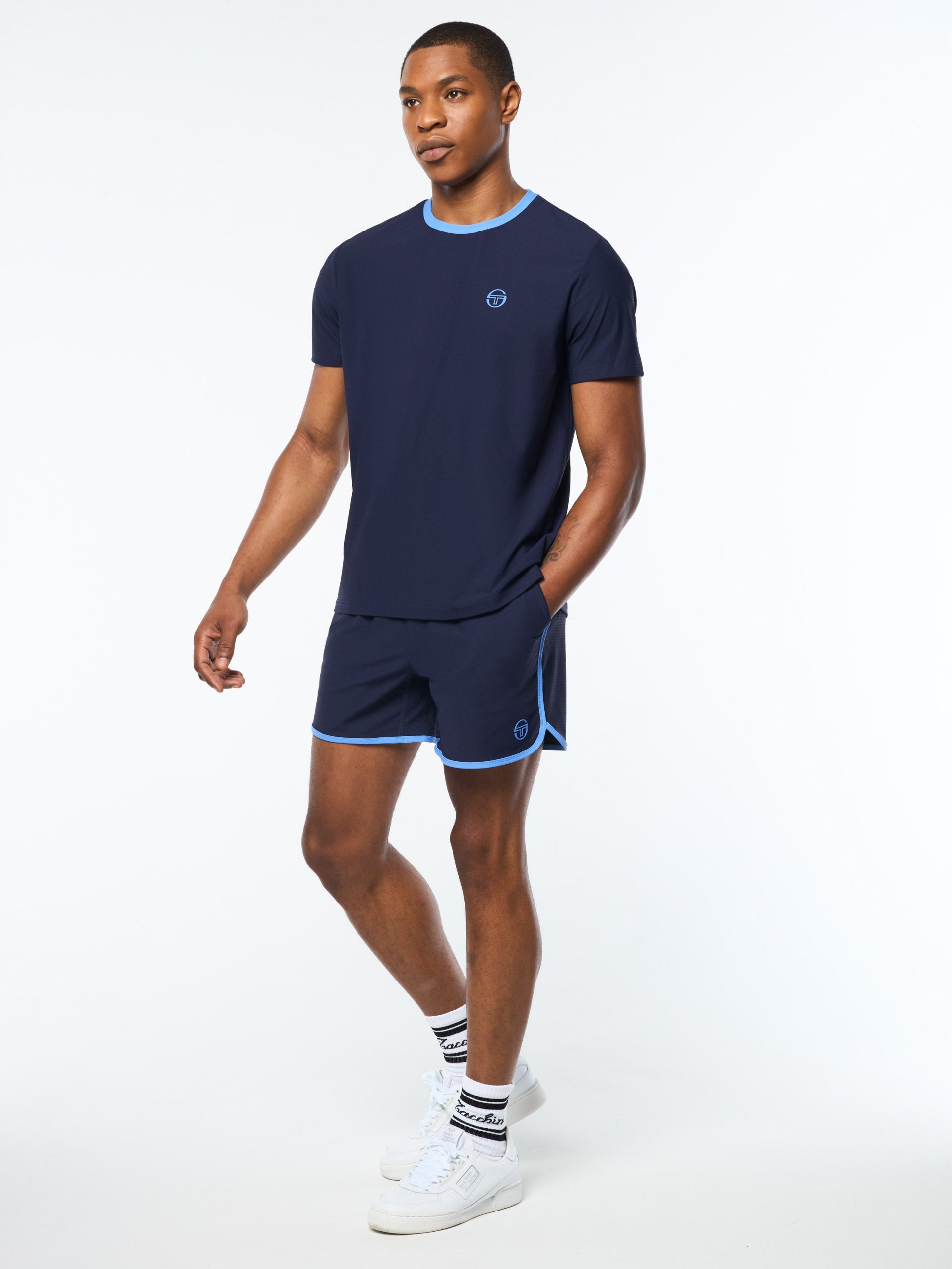 Grata Active T-Shirt- Maritime Blue - Image 4