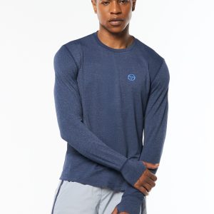 Attivo Damarindo Long Sleeve Tee- Maritime Blue
