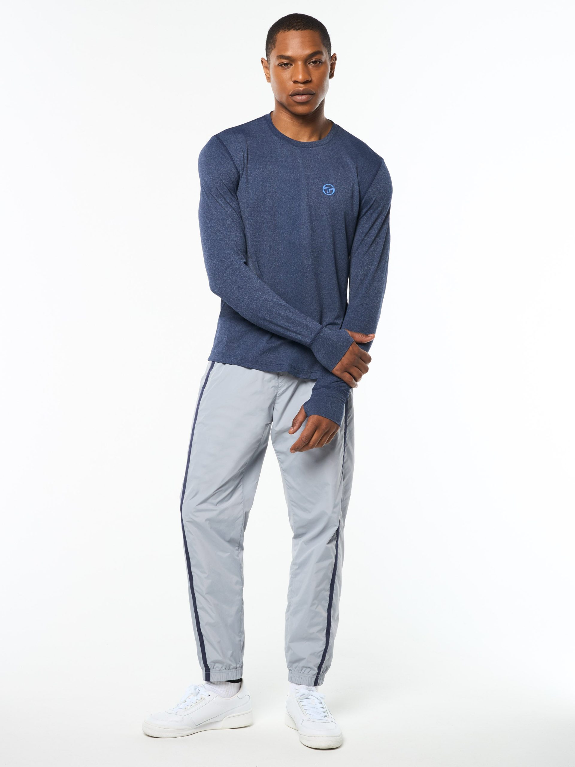 Attivo Damarindo Long Sleeve Tee- Maritime Blue - Image 3