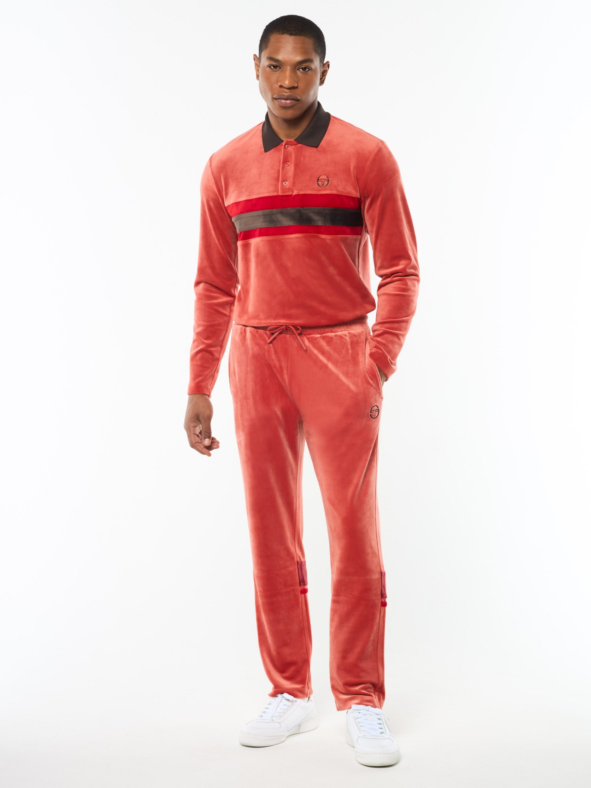 Damarindo Velour Track Pant- Hot Sauce - Image 3