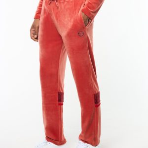 Damarindo Velour Track Pant- Hot Sauce