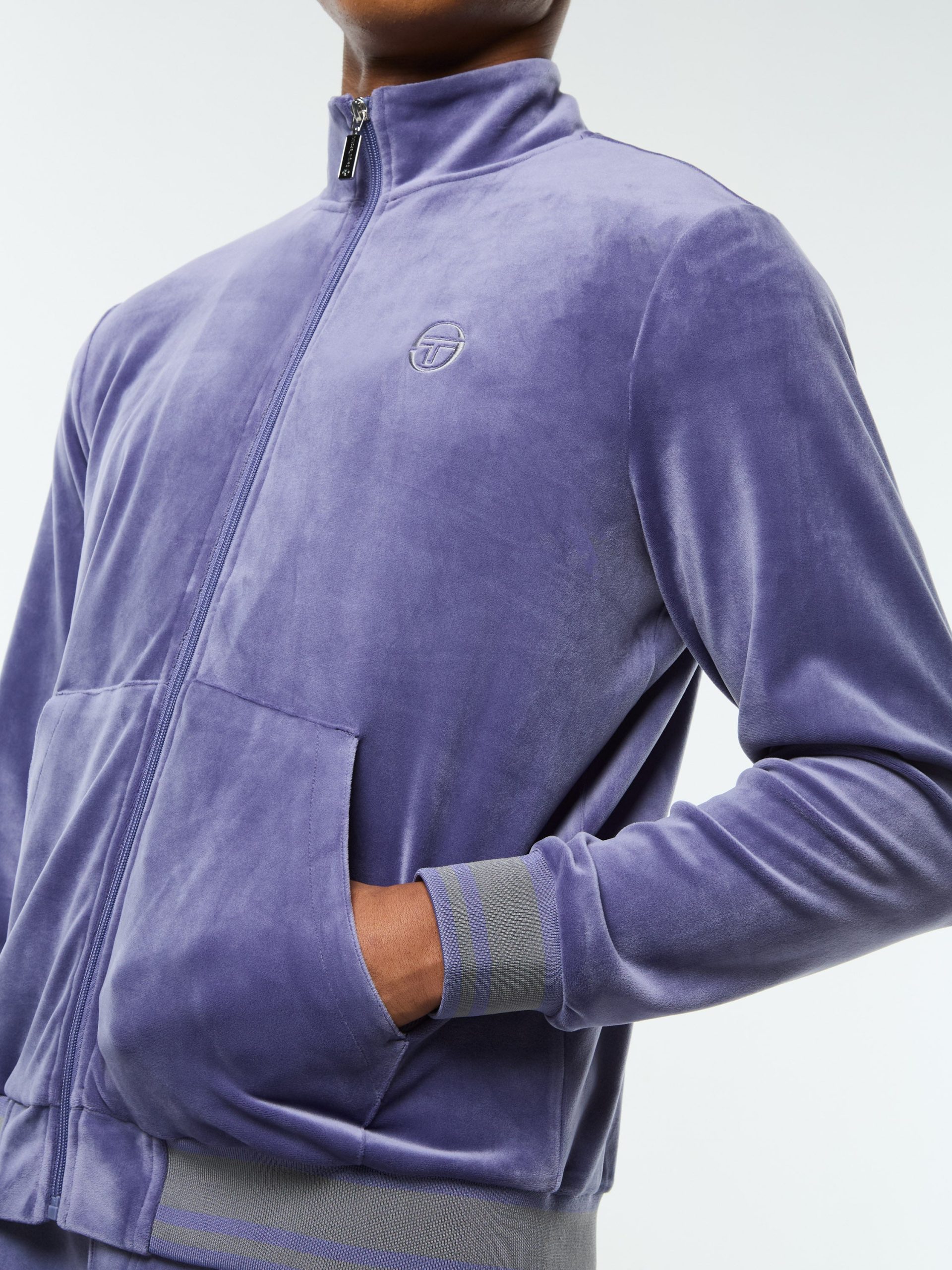 Viaggioa Track Jacket- Heron - Image 7